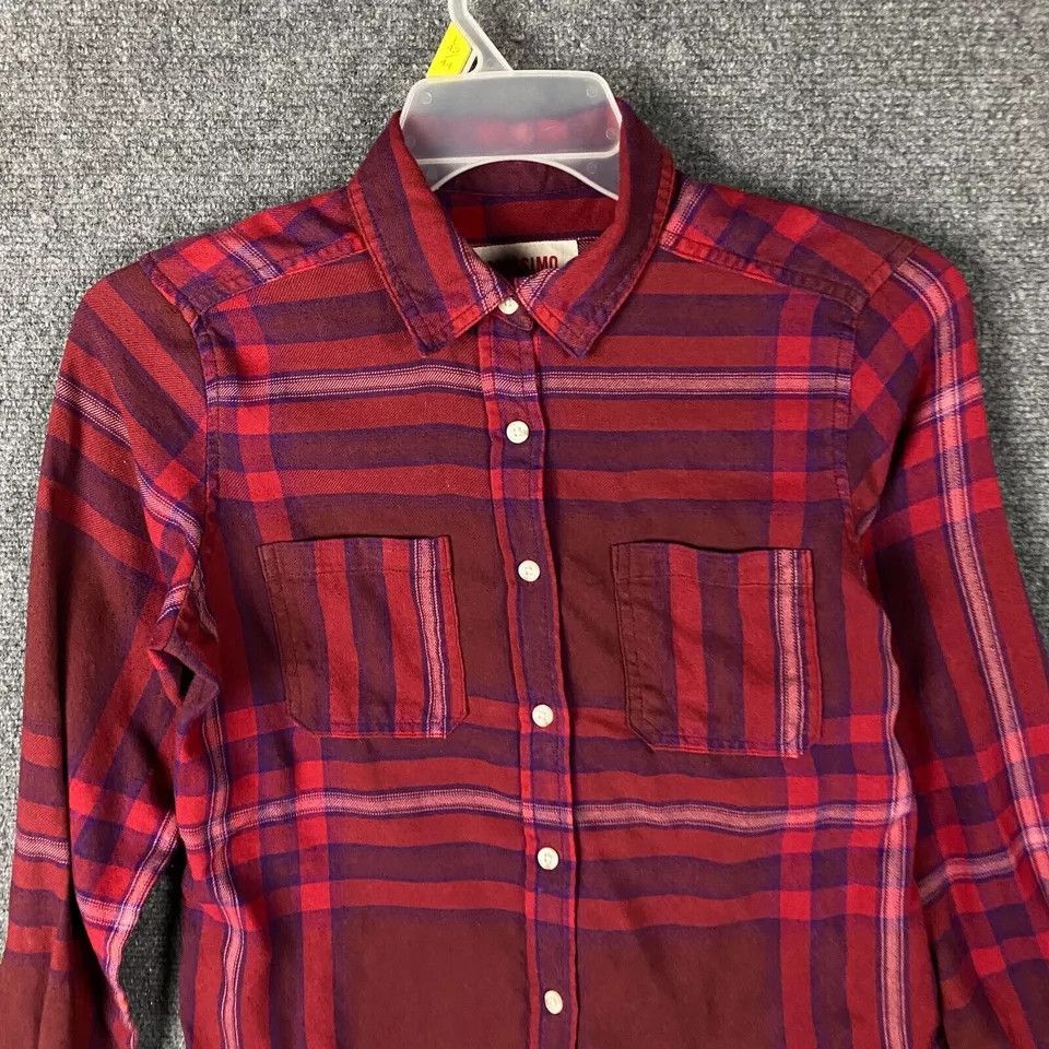 Mossimo Mossimo Button Up Top Women's XS Boyfriend Fit Long Sleeve Size XS / US 0-2 / IT 36-38 - 2 Thumbnail