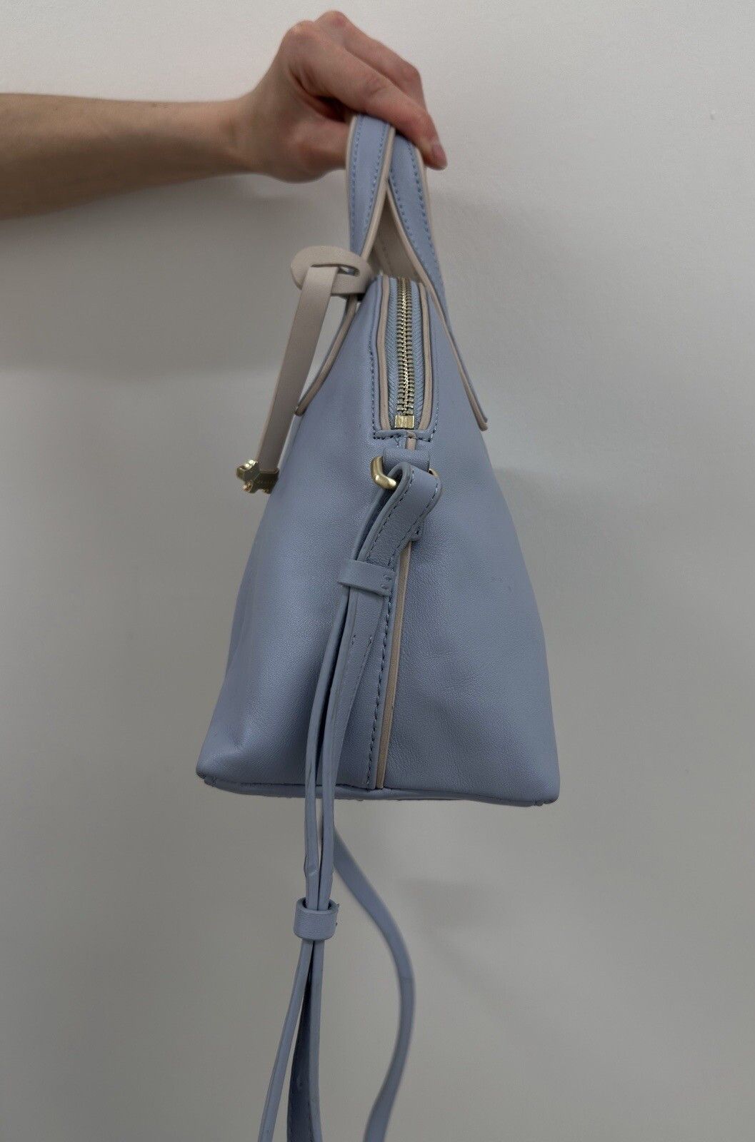 Other Radley Leather Blue Bovine Real Leather Hand Bag Size ONE SIZE - 5 Thumbnail