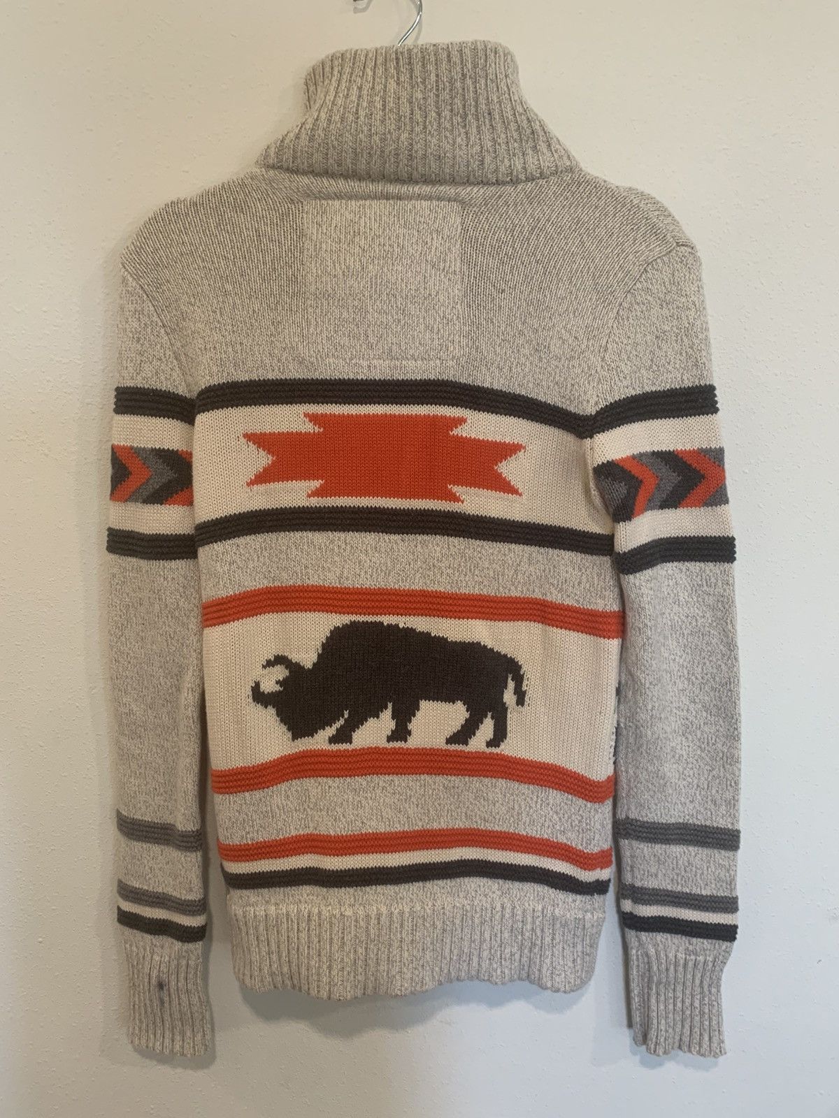 Superdry Superdry Buffalo Knit Zip Up Sweater Size US S / EU 44-46 / 1 - 5 Thumbnail