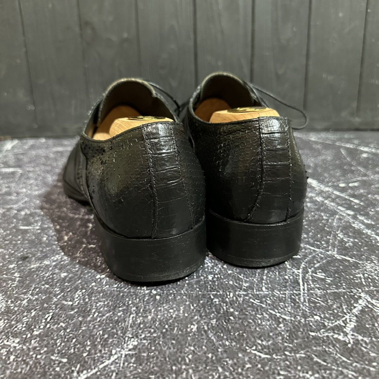 Jo Ghost JO GHOST - Men’s Italian Pythone Leather Shoes size 43 Size US 9.5 / EU 42-43 - 8 Thumbnail