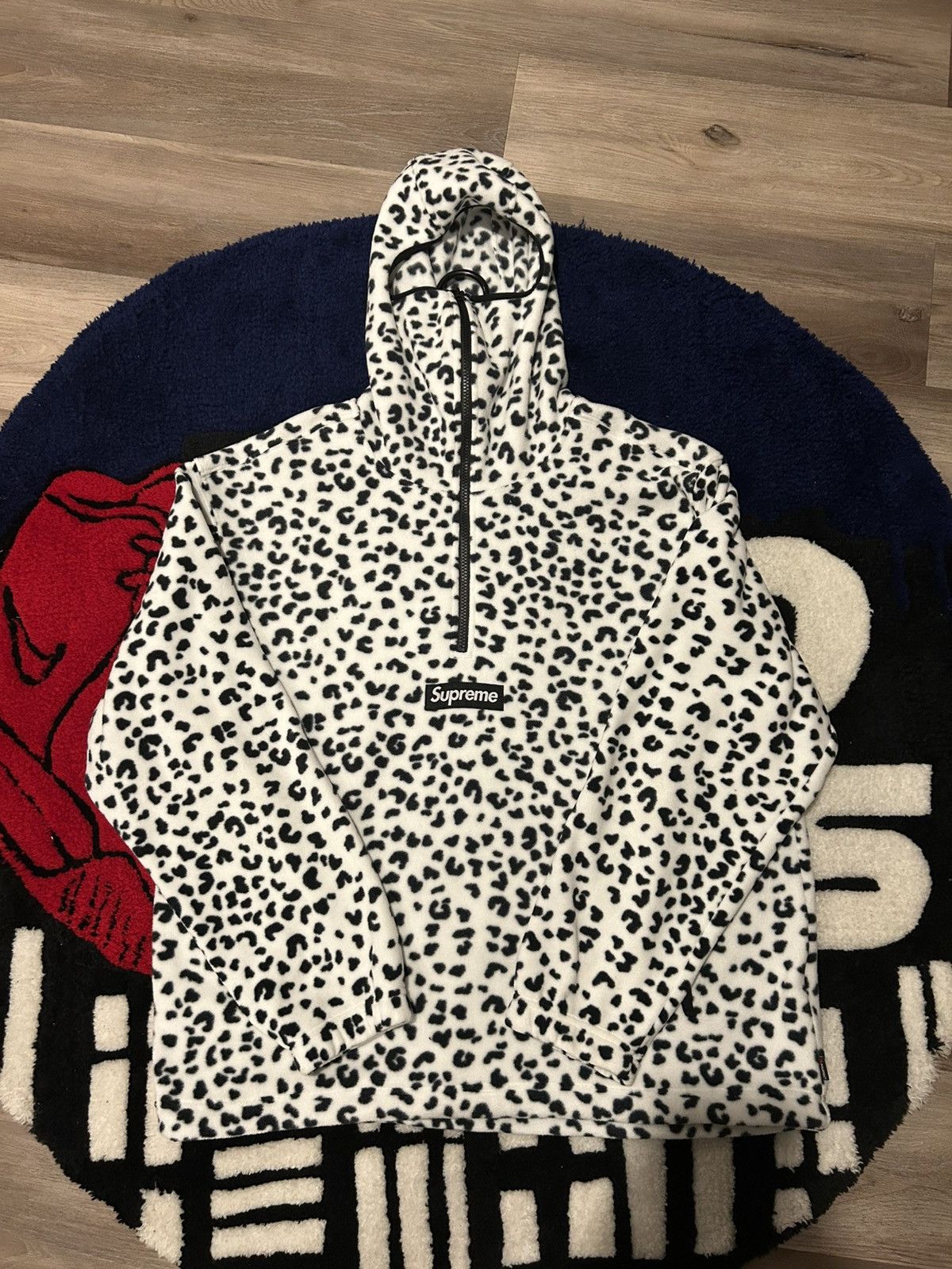 Supreme Supreme Polartec Facemask Half Zip Hooded Sweatshirt (FW24) Size US XL / EU 56 / 4 - 2 Thumbnail