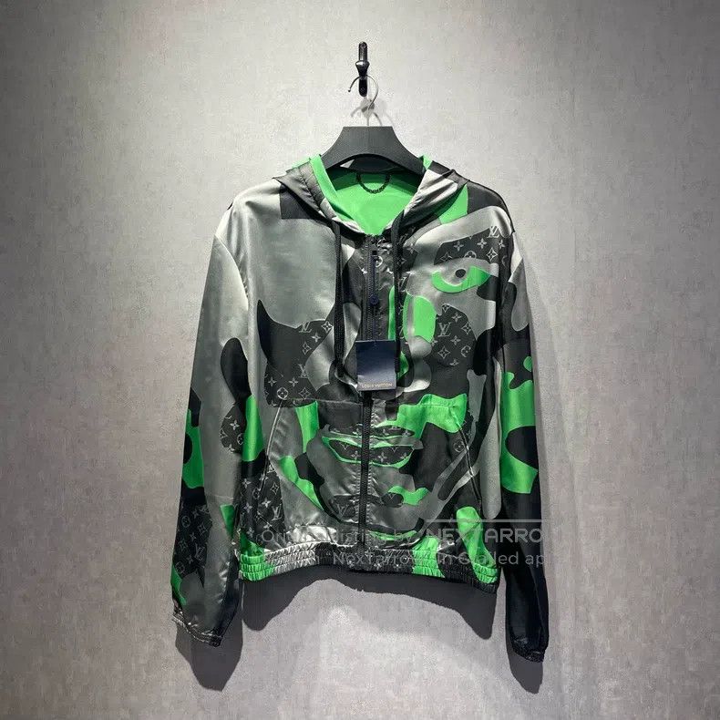 Louis Vuitton Louis Vuitton FW23 Grey-Green Dissolved Full Print Color-B Size US L / EU 52-54 / 3 - 1 Thumbnail