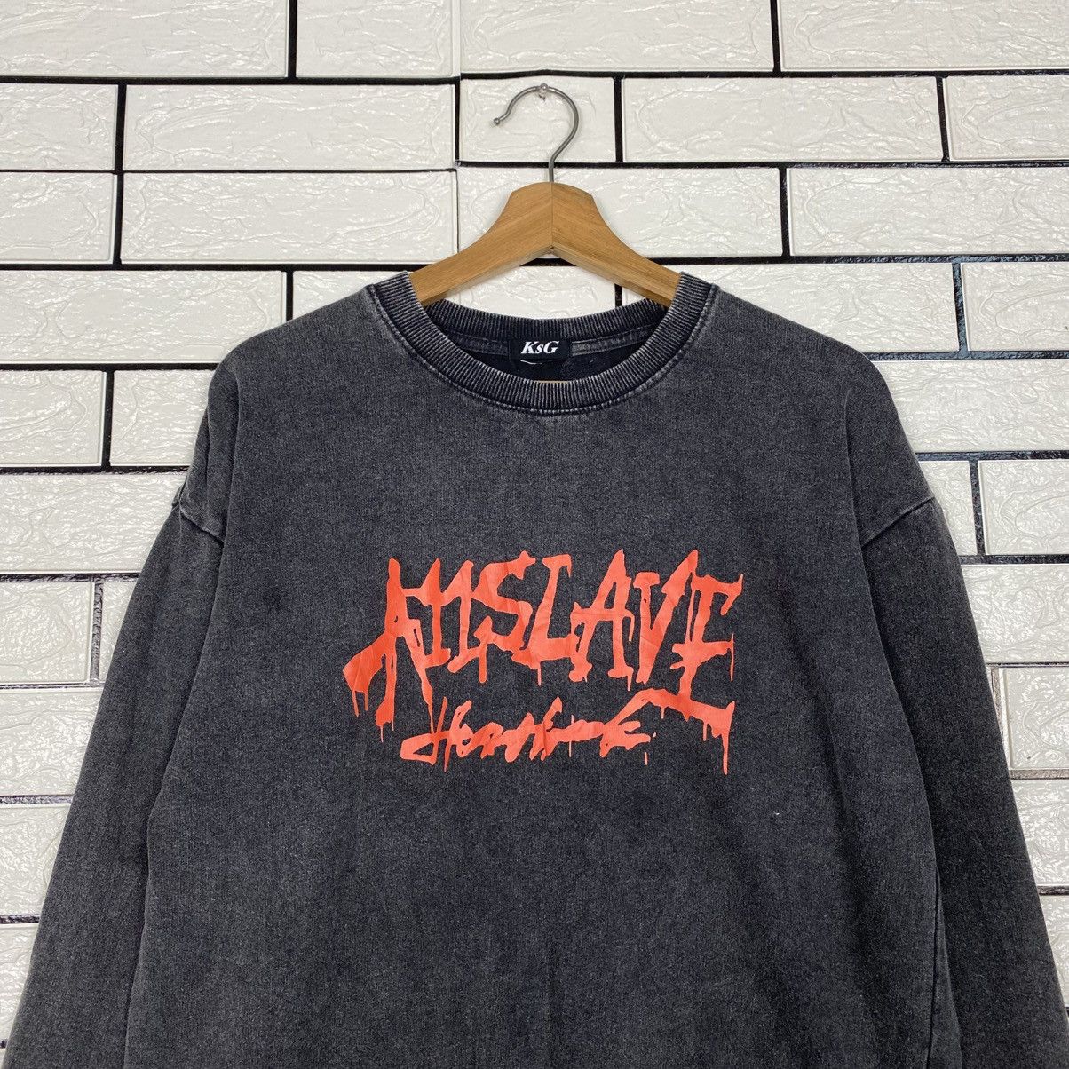 Japanese Brand 📌Vintage Sweatshirt Punk Bondage Design Size US M / EU 48-50 / 2 - 4 Thumbnail