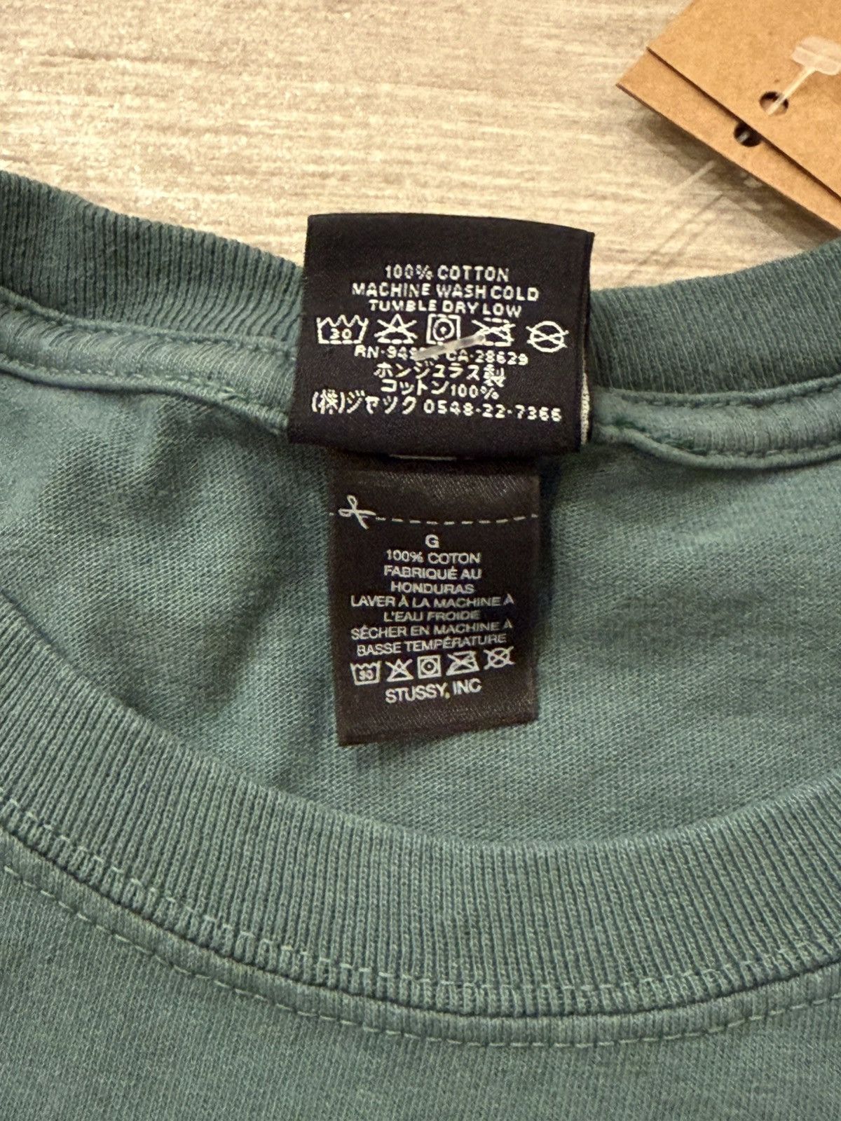 Stussy Stussy Heal The Bay 40 Pigment Dyed Pine Tee Size L Large Size US L / EU 52-54 / 3 - 6 Thumbnail