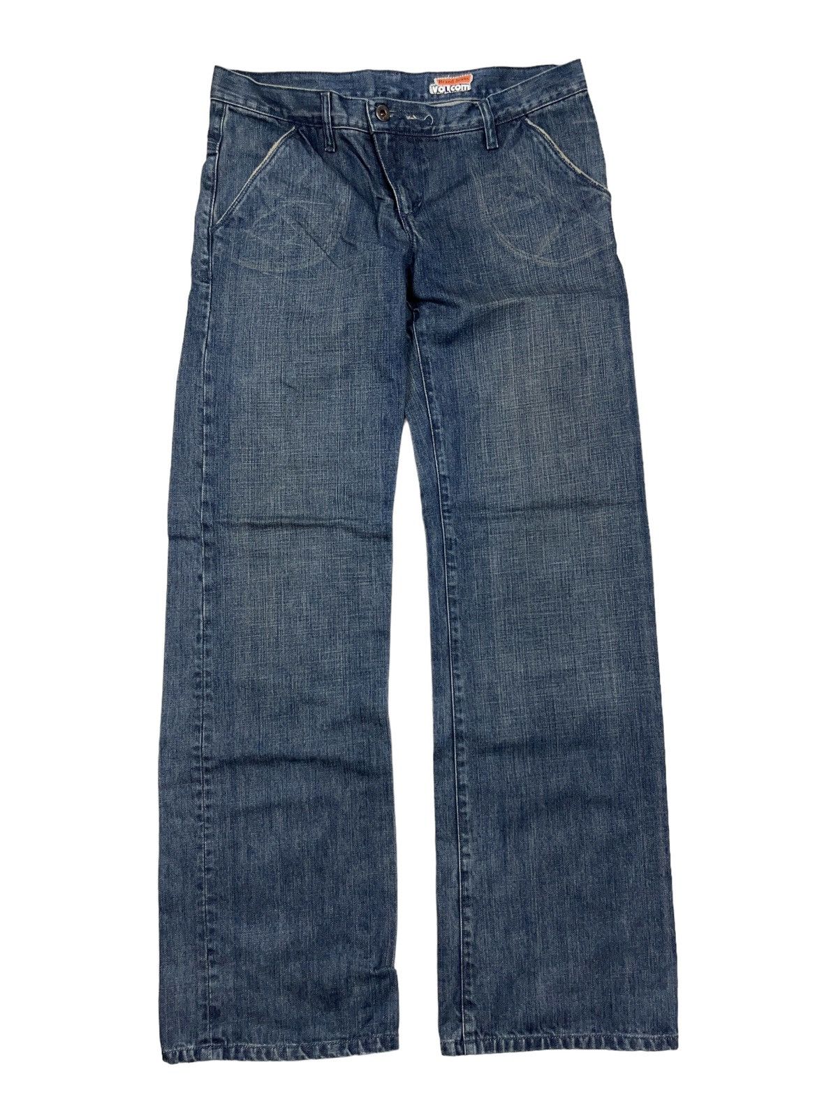 Vintage × Volcom Vintage y2k Volcom Low Rise Jeans Skateboarding Size 33" - 1 Thumbnail