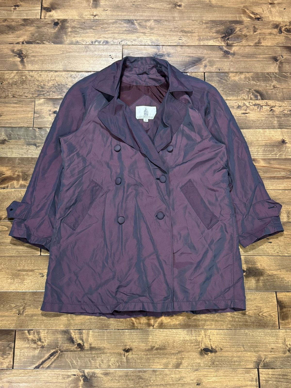 London Fog vintage iridescent London Fog trench coat Size US M / EU 48-50 / 2 - 1 Thumbnail