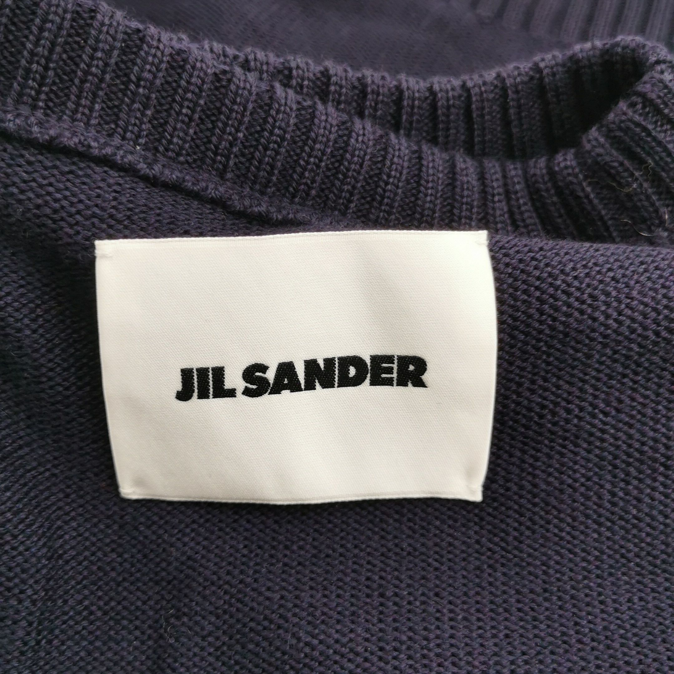 Jil Sander JIL SANDER JIL SANDER Wool Solid Color Crew Neck Sweater S Size US S / EU 44-46 / 1 - 3 Thumbnail