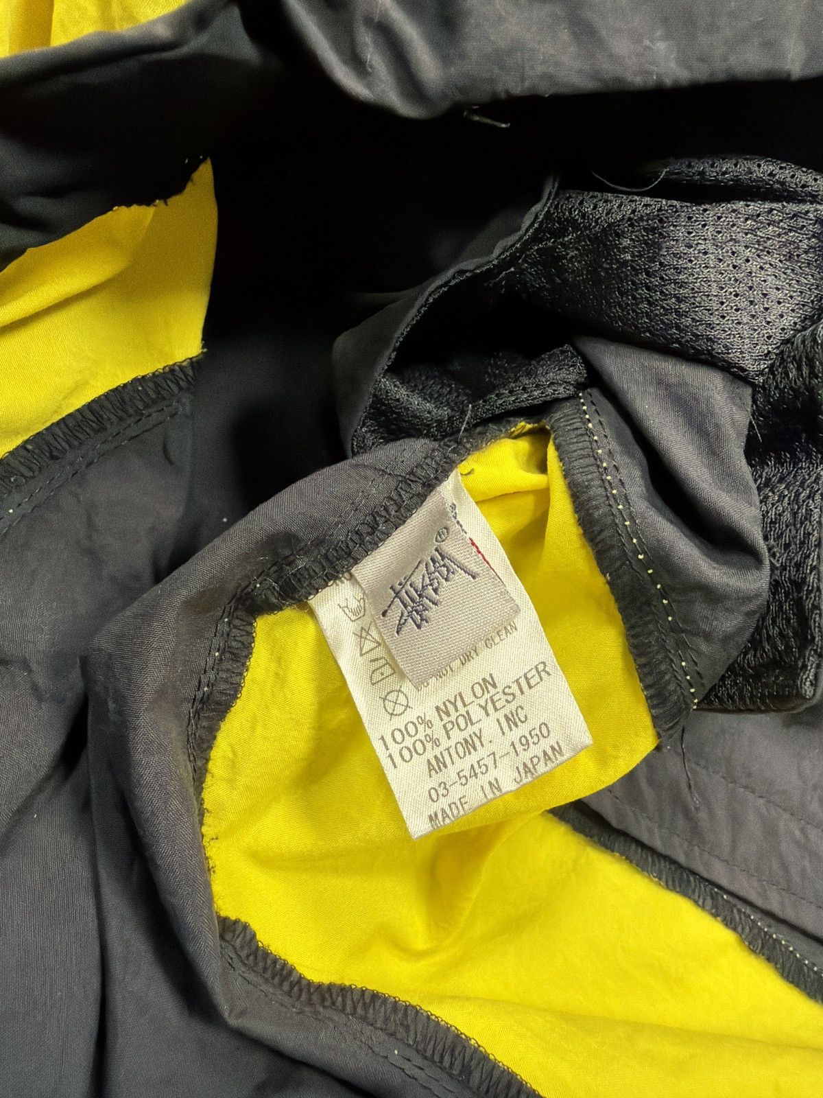 Stussy Vintage Stussy Gallery 1950 Jacket Black & Yellow - Small Size US S / EU 44-46 / 1 - 10 Thumbnail