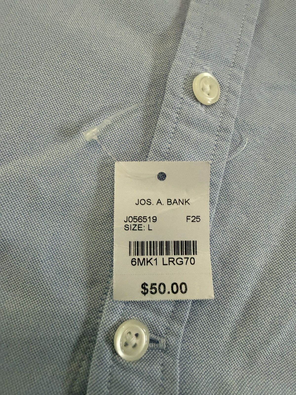 Jos. A. Bank JoS. A. Bank Mens Dress Shirt NWT Size US L / EU 52-54 / 3 - 4 Thumbnail