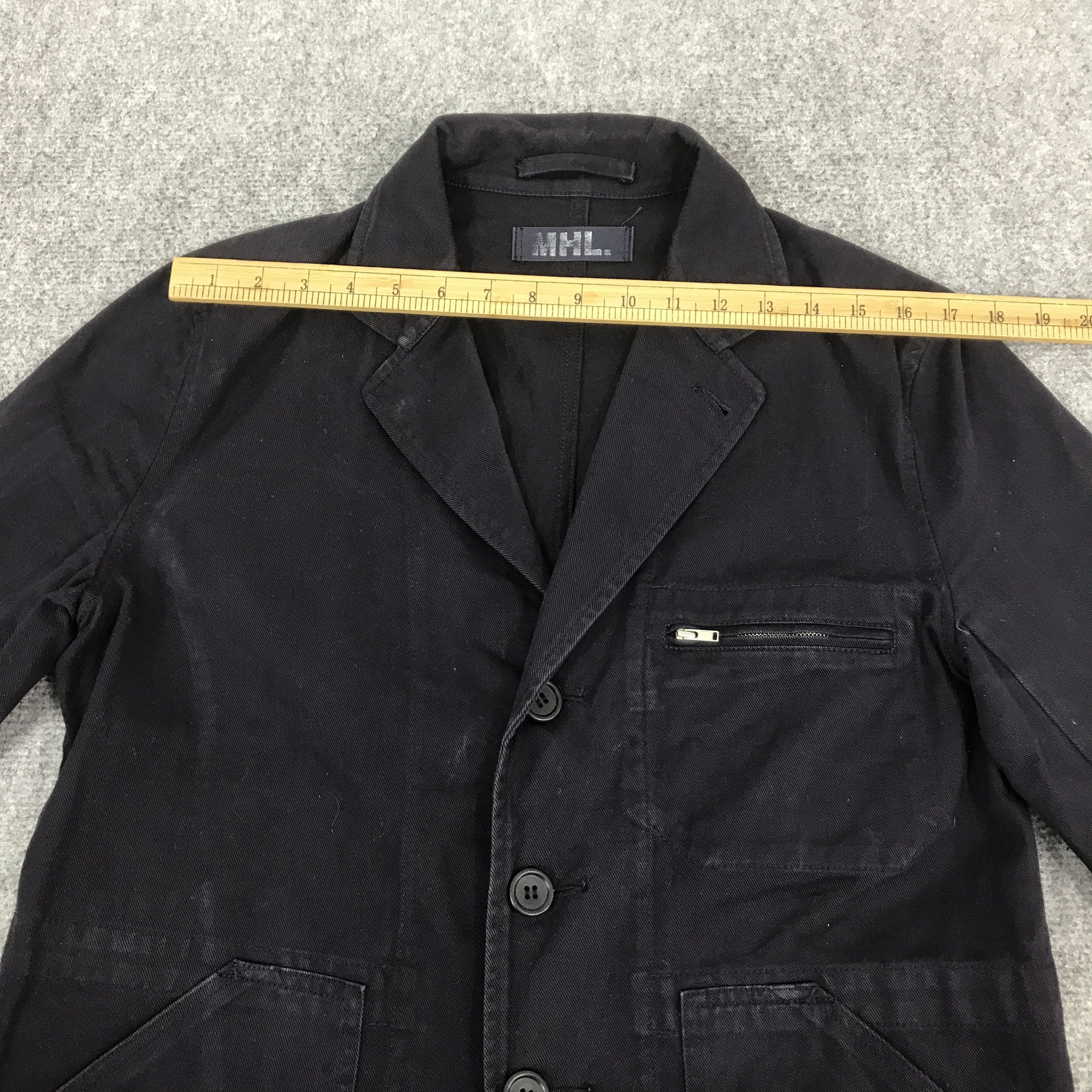 Margaret Howell MHL MARGARET HOWELL BUTTON NAVY JACKET K72B14 Size US M / EU 48-50 / 2 - 5 Thumbnail