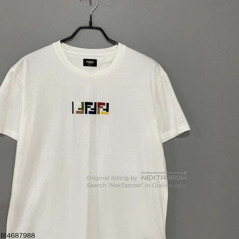 Fendi Fendi Embroidered double F short-sleeve top Size US M / EU 48-50 / 2 - 2 Thumbnail