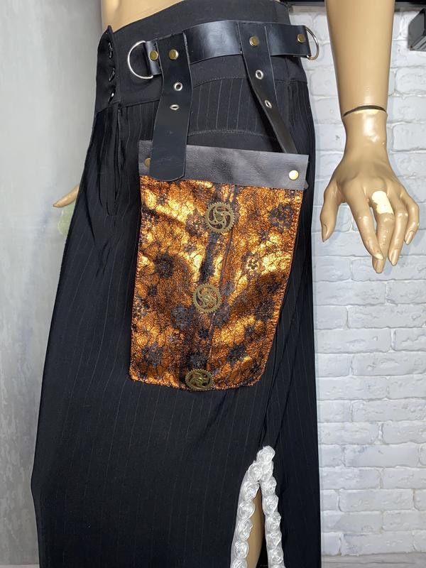 Other Lauren Vidal Maxi skirt Avant Garde Skirt sz S Size 28" / US 6 / IT 42 - 2 Thumbnail