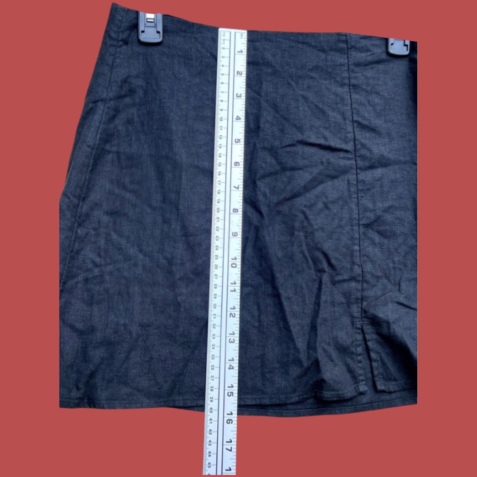 Other A New Day - Women's Mini Skirt Slit Elegant Office Lady Casu Size 28" / US 6 / IT 42 - 7 Thumbnail
