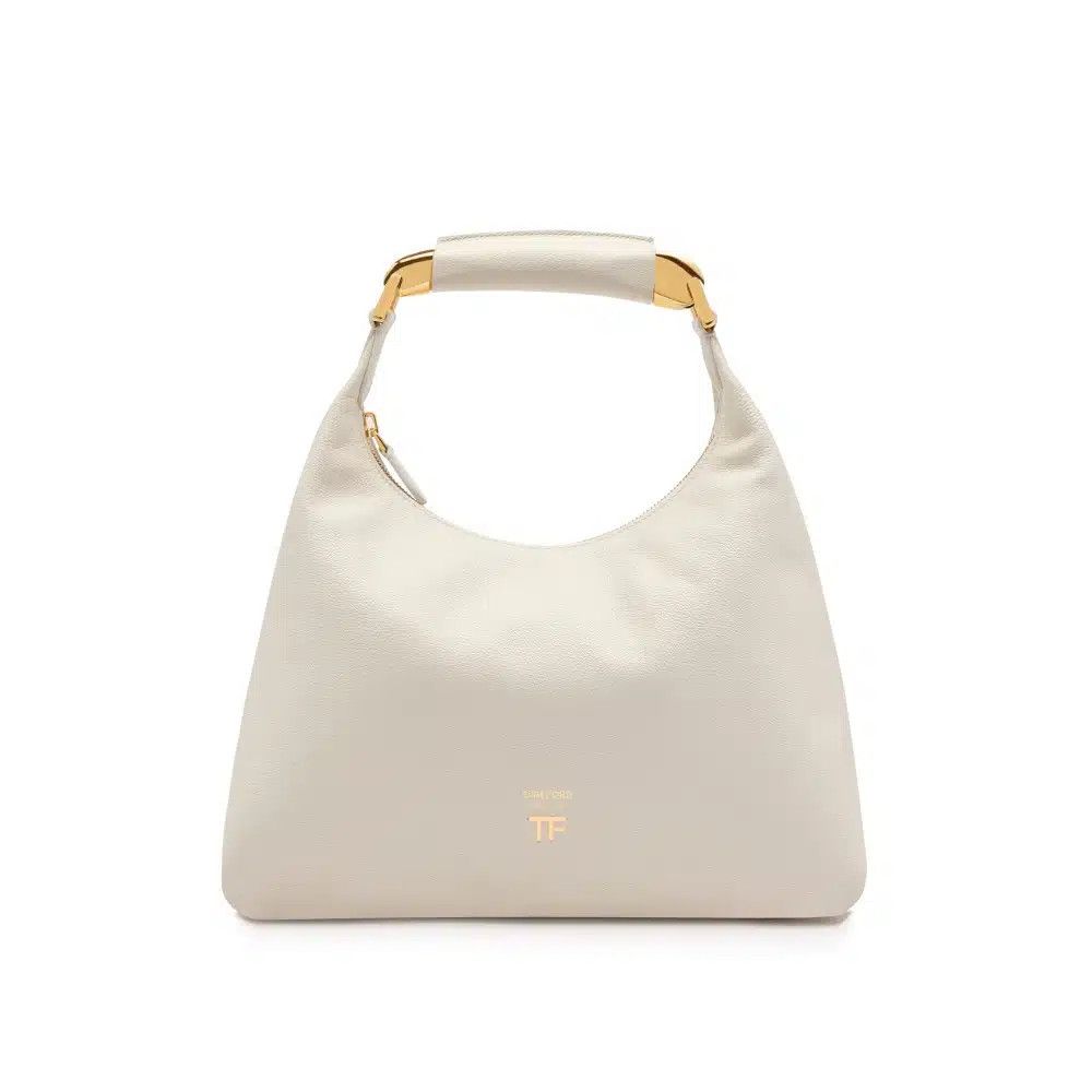 Tom Ford o1loc1c0325 L1692 Size: OS / Hobo Bag in White Size ONE SIZE - 1 Thumbnail