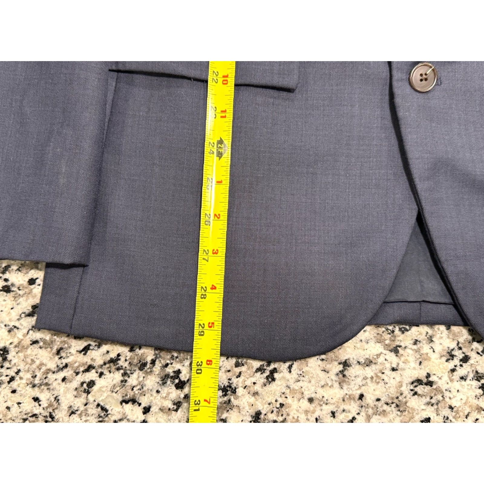 J.Crew J.CREW Thompson Jacket/Blazer 100% Wool Men 36R Blue Blazer Suit Jacket Shirt? Size 36R - 5 Thumbnail