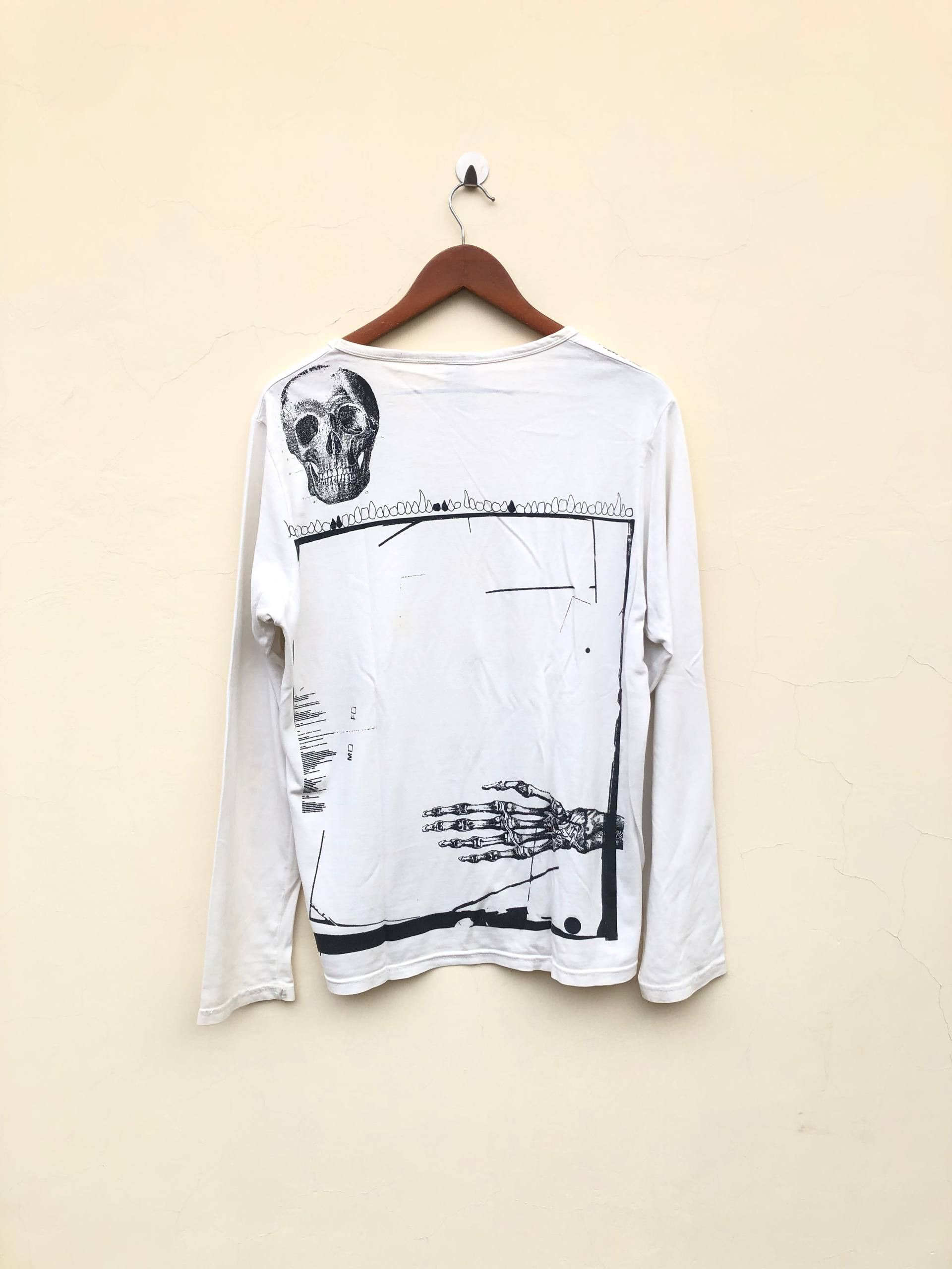 If Six Was Nine 2#1 Rock Skull word long sleeve poem vkei style y2k japanese Size US M / EU 48-50 / 2 - 2 Thumbnail