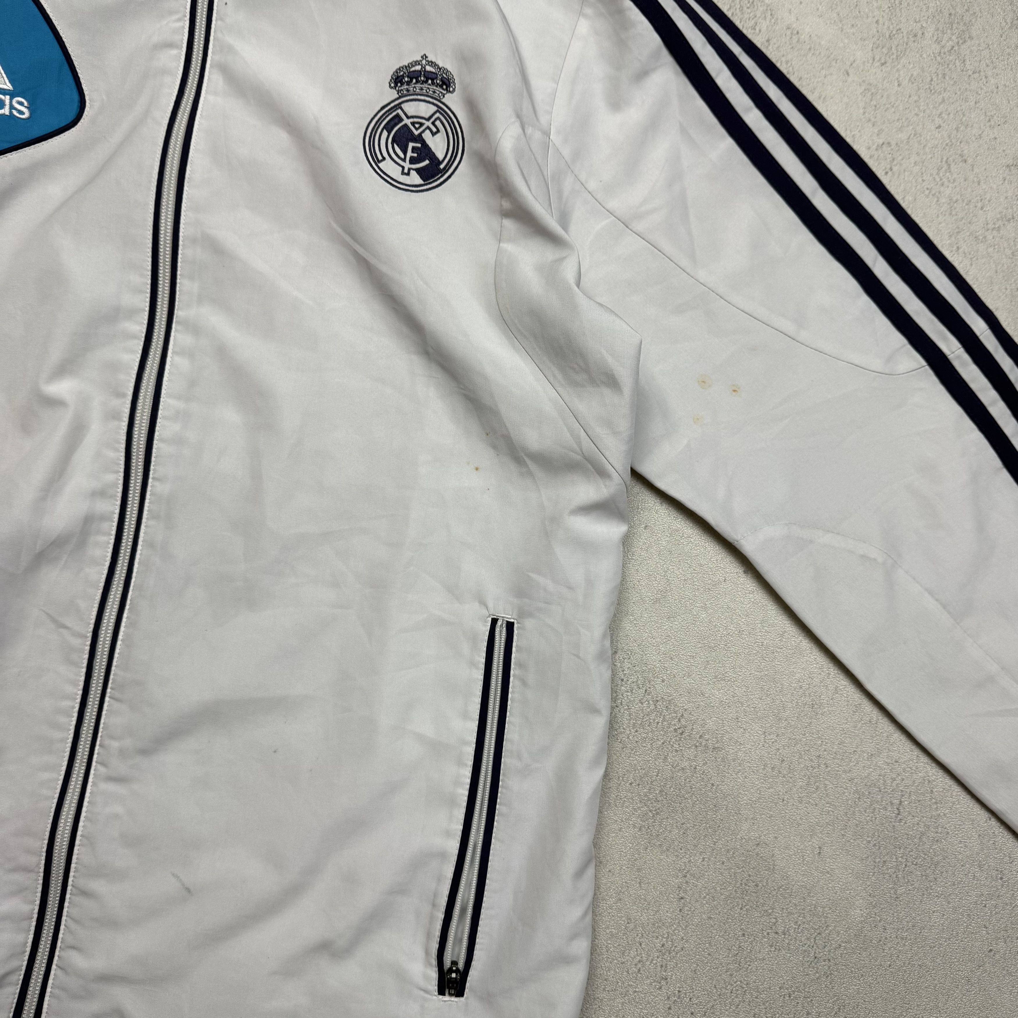 Adidas Adidas Real Madrid Track Jacket Size US M / EU 48-50 / 2 - 3 Thumbnail