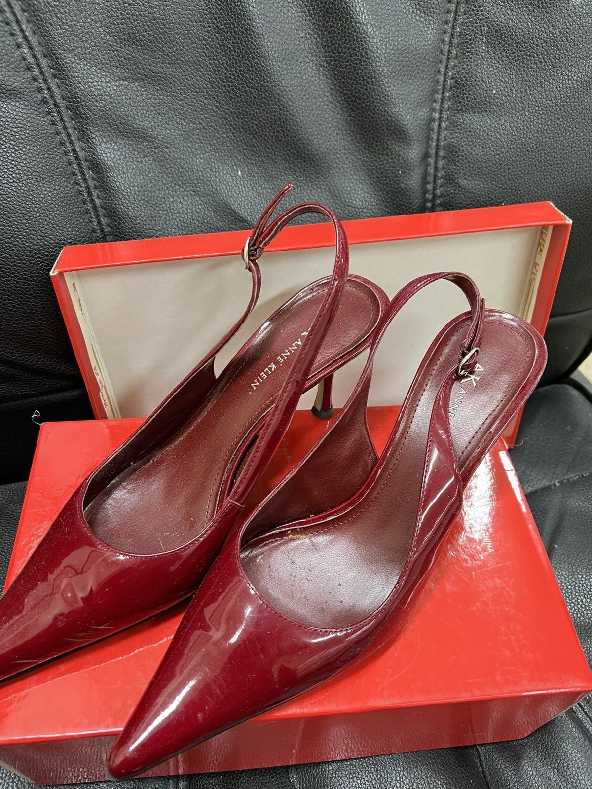 Anne Klein Anne klein red heels Size US 9 / IT 39 - 2 Thumbnail