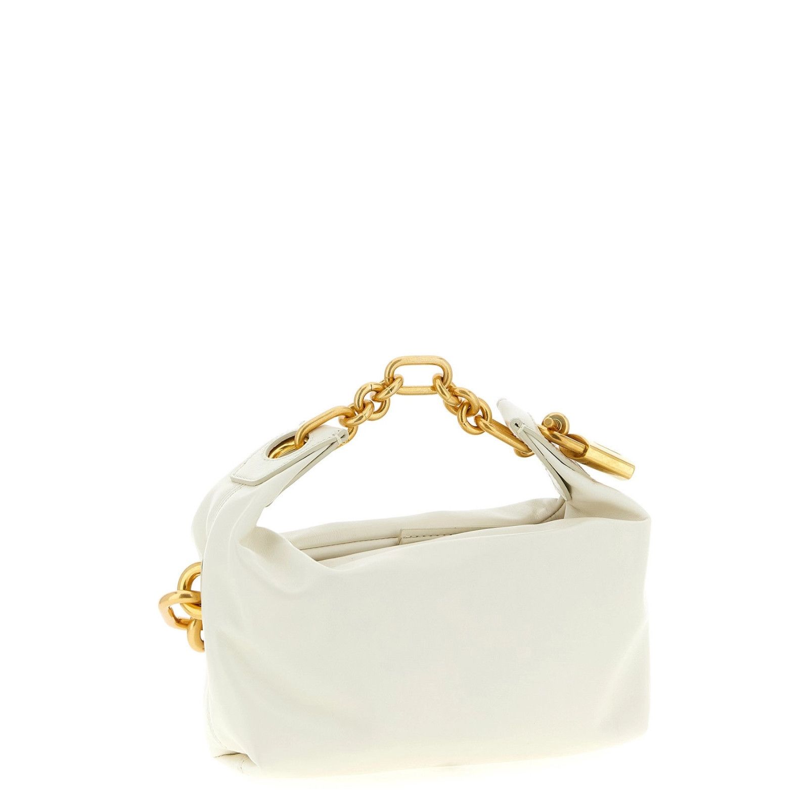 Balmain BALMAIN Sync Mini White Leather Top Handle Bag New & Authent Size ONE SIZE - 2 Thumbnail