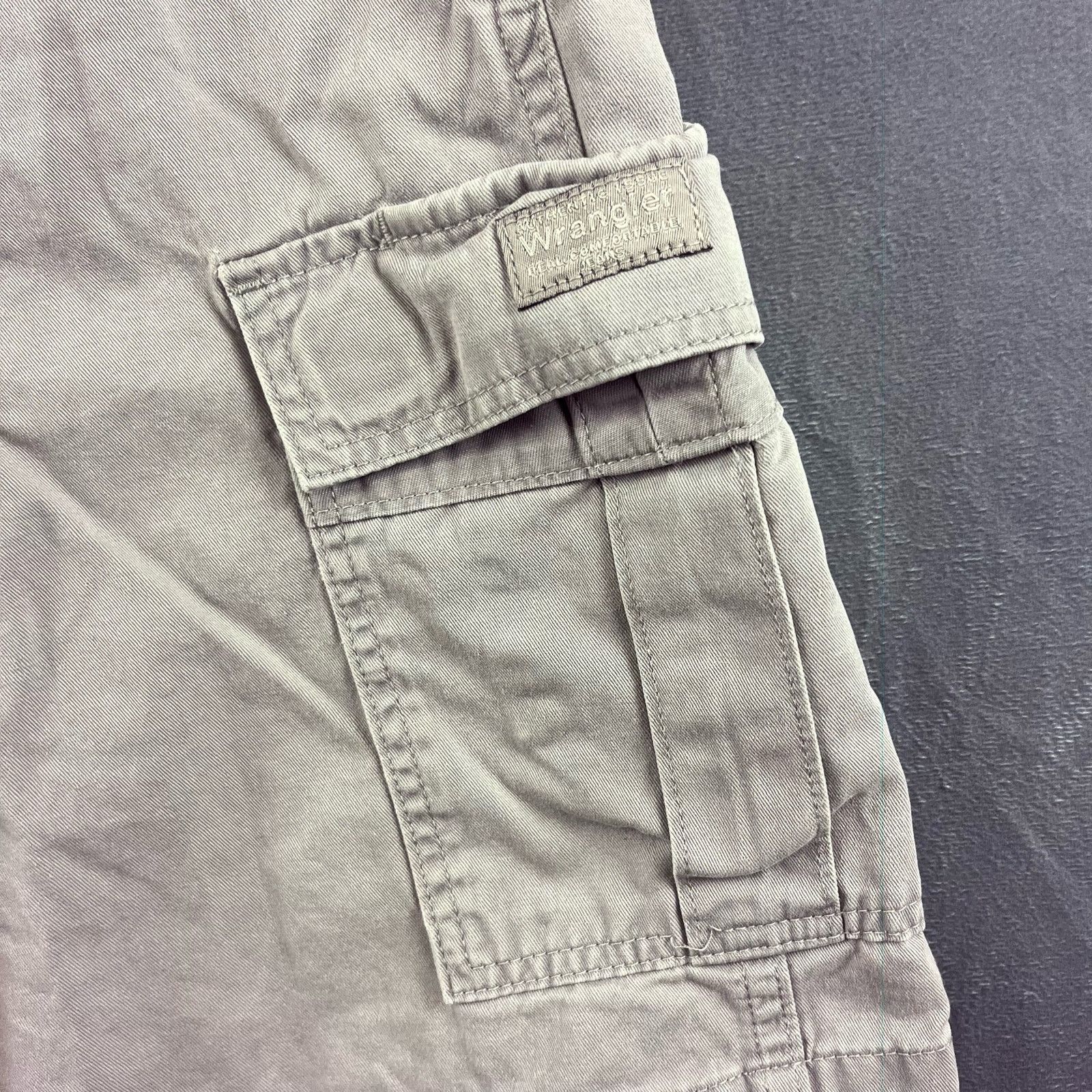 Wrangler Wrangler Cargo Men's Shorts Safari Outdoors Gray Fishing Size US 31 - 3 Thumbnail