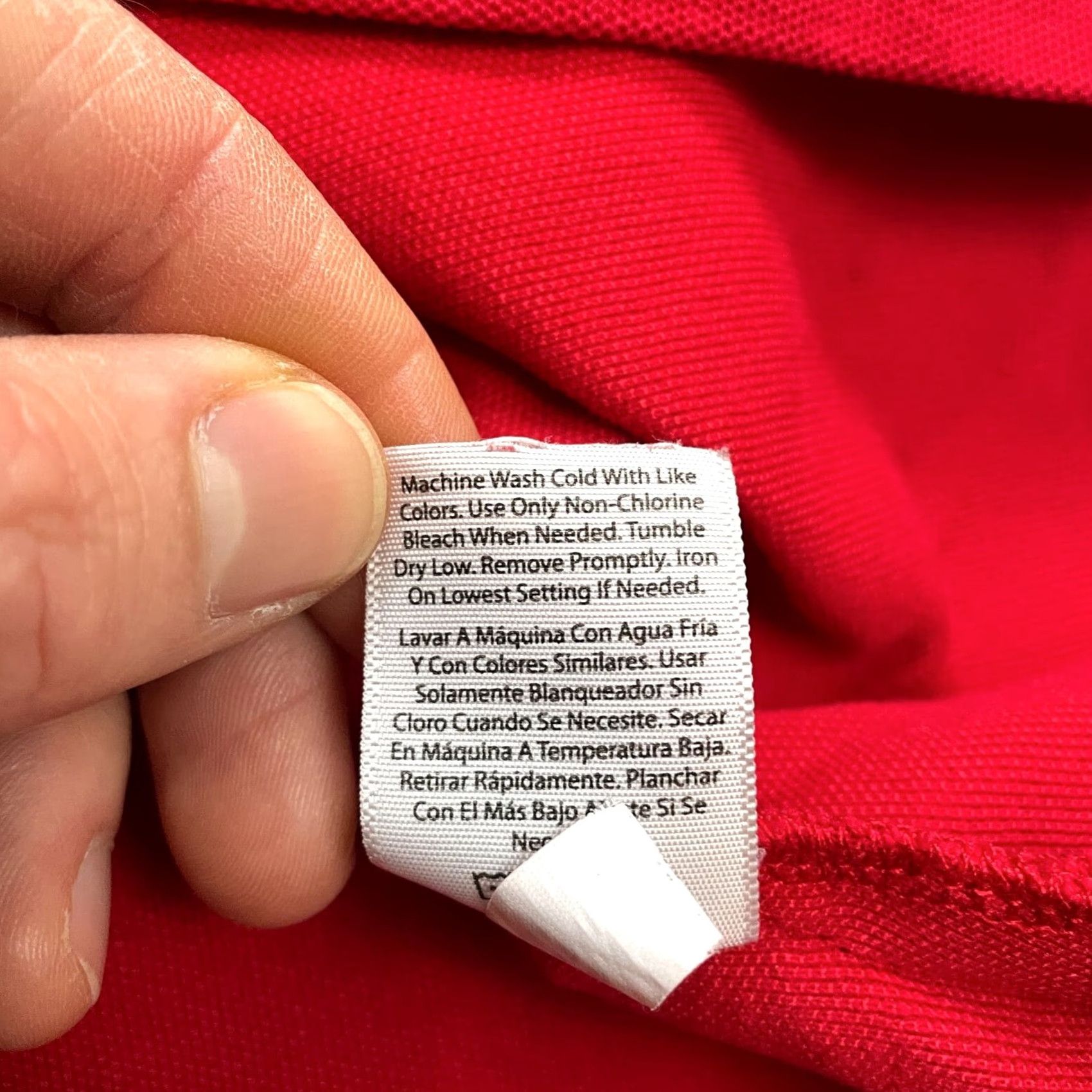 Vintage VINTAGE Wonder Nation Polo shirt Mens M Red Collared Short Sleeve Knit Cotton Polyester Rugby Golf Preppy 90s Mens Size US M / EU 48-50 / 2 - 5 Thumbnail