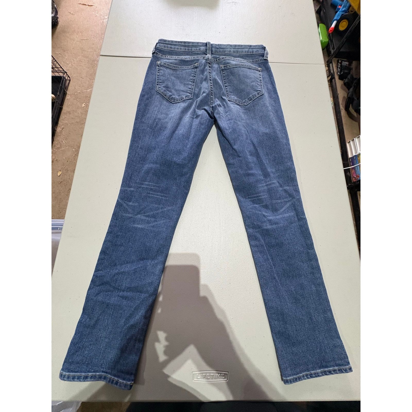 Gap Gap Girlfriend Jeans Women’s 2 Medium Wash Straight Leg Size 26" / US 2 / IT 38 - 3 Thumbnail