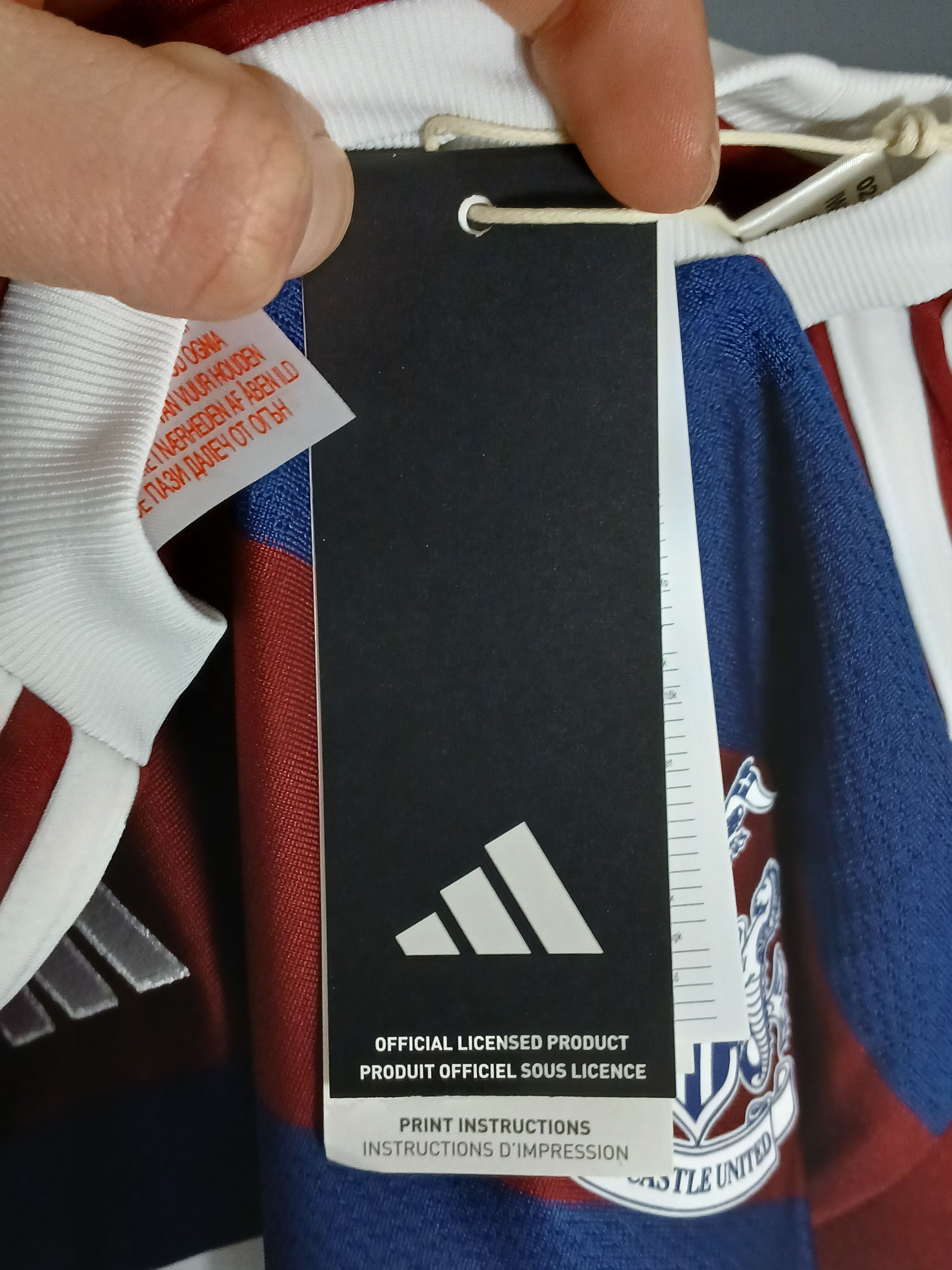 Adidas KIDS Newcastle United 24/25 Away Football Jersey T-Shirt Size US S / EU 44-46 / 1 - 9 Thumbnail