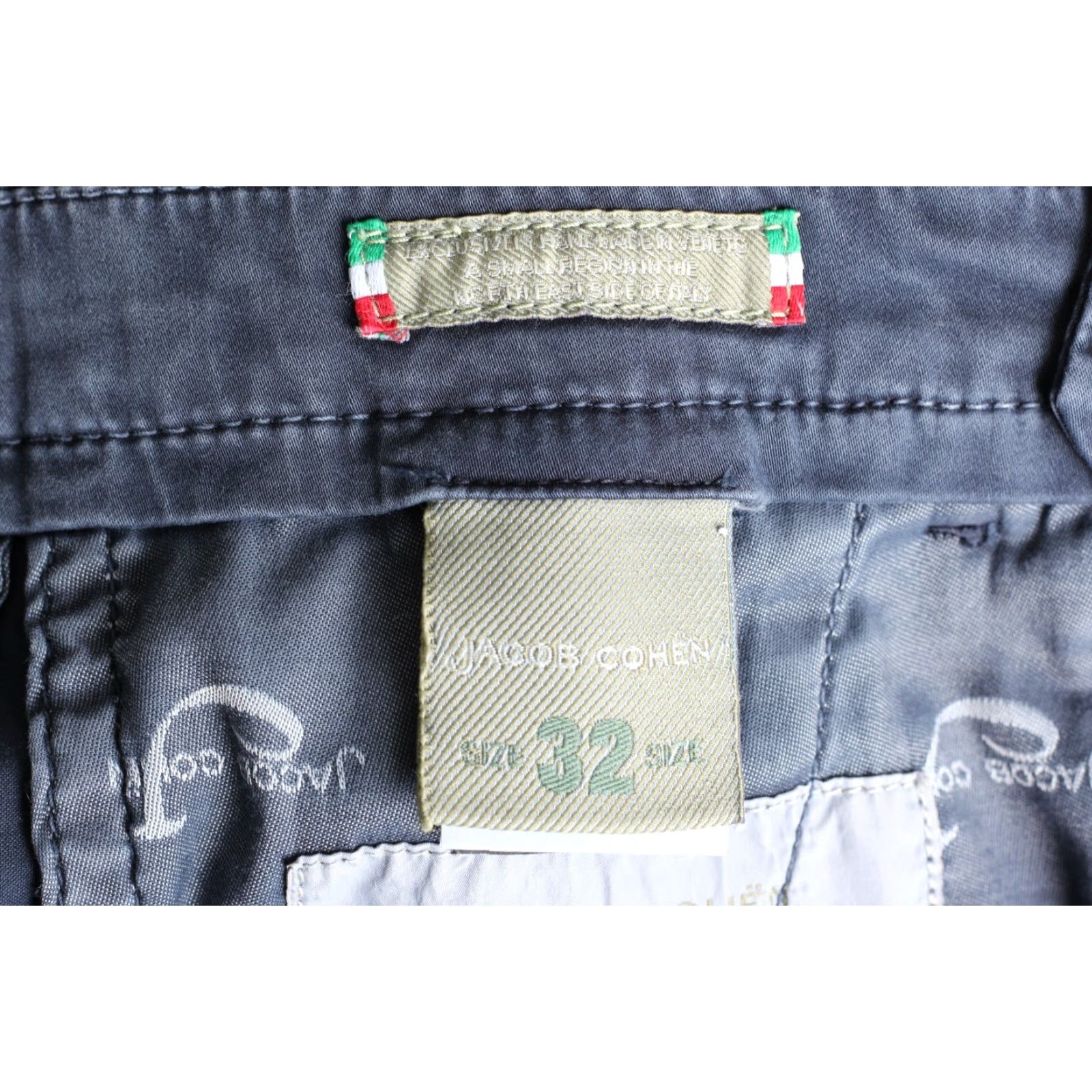 Jacob Cohen JACOB COHEN ACADEMY BOBBY Comfort Stretch Chino Trousers Men 32 Regular Blue Cotton Elastane Slim 30x30 DZ7778 Size US 32 / EU 48 - 7 Thumbnail
