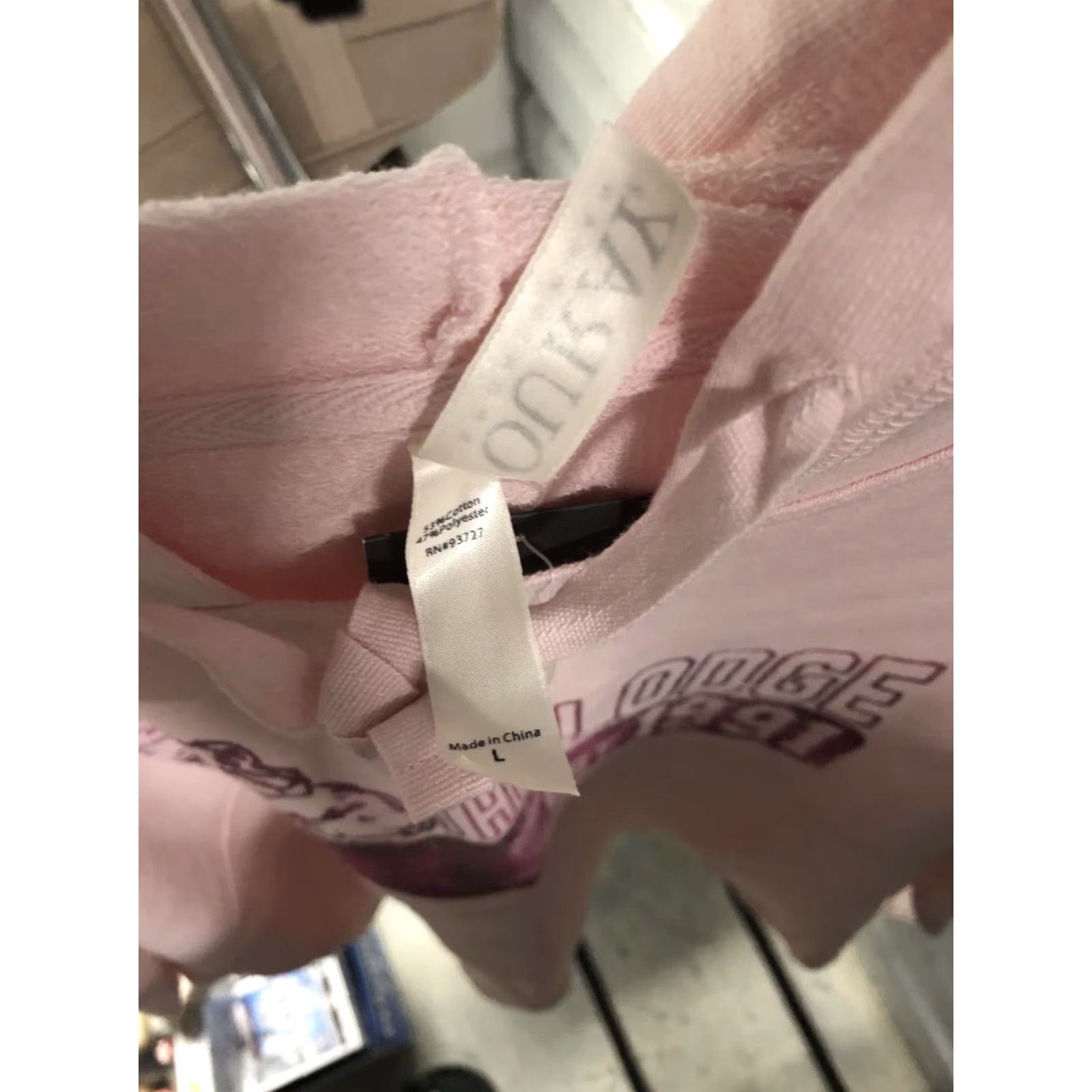 Vintage VINTAGE Ouray Sportswear Pink Hoodie The Lodge Est.1991 Women L Pullover Activewear Shirt/Hoody Womens (adjusted to fit rules) Size L / US 10 / IT 46 - 5 Thumbnail