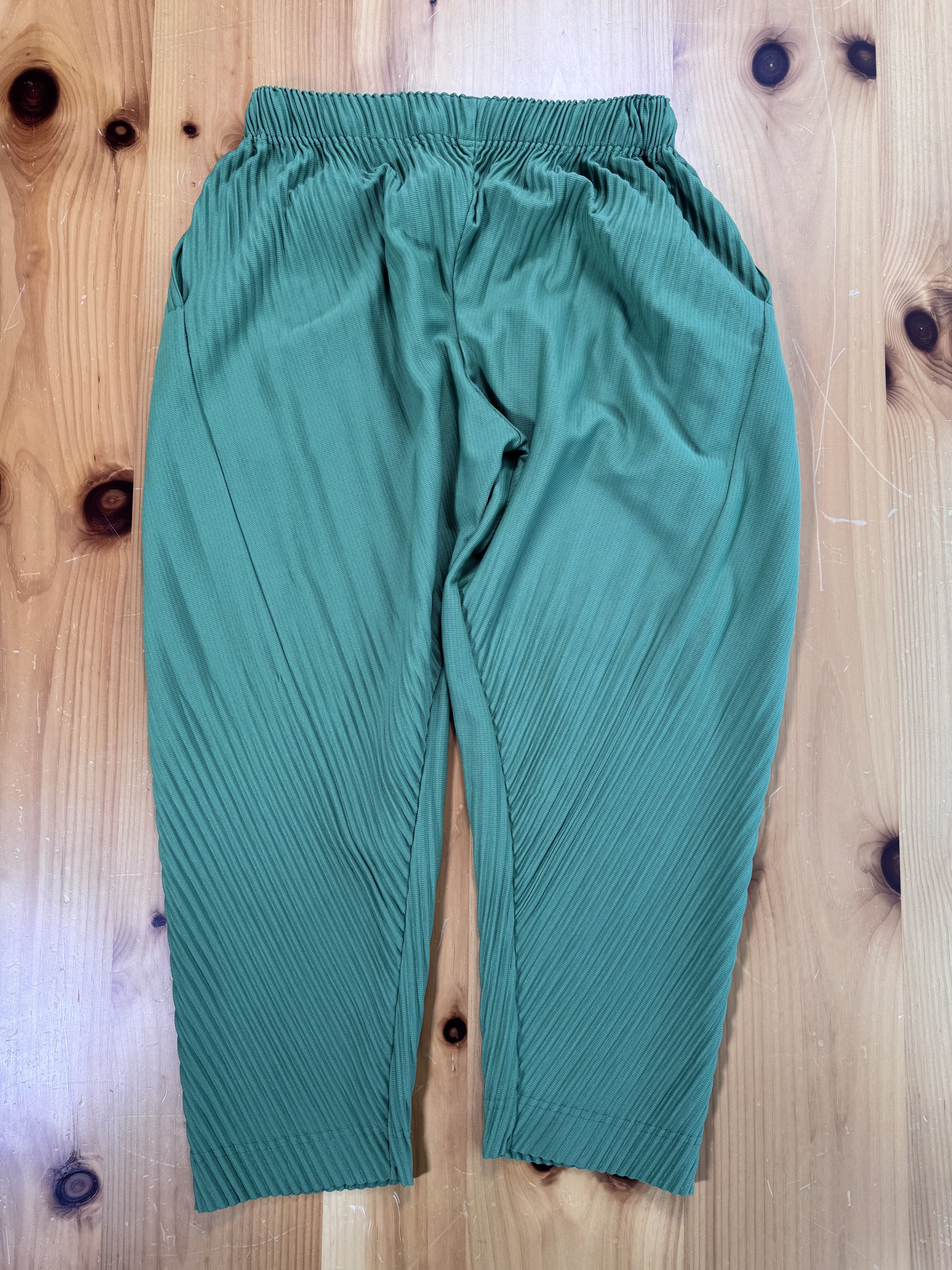 Issey Miyake Issey Miyake Homme Plisse Pleat Pleated Capri Sweatpants Size US 32 / EU 48 - 4 Thumbnail