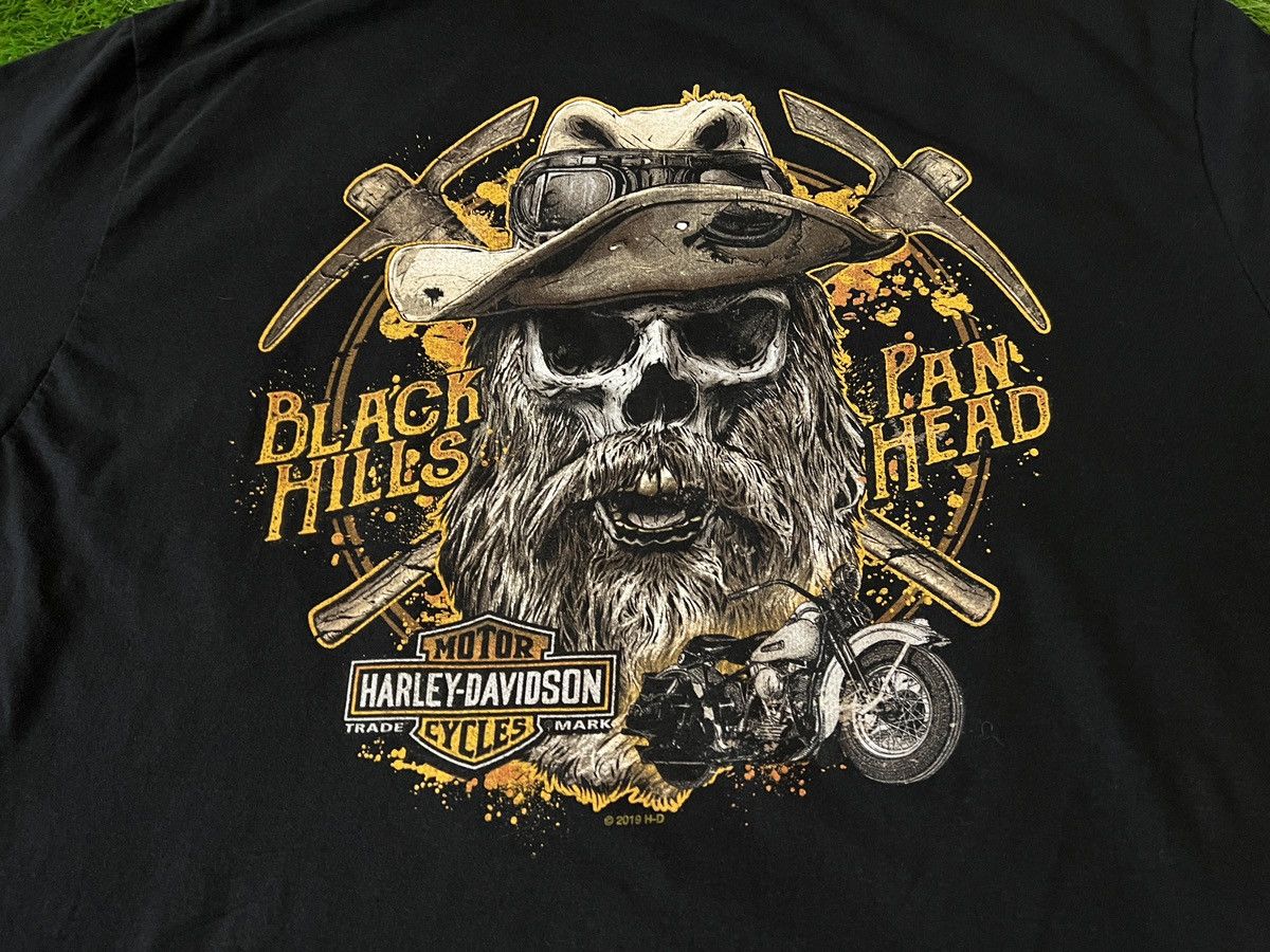 Harley Davidson Harley Davidson - Black Hills SD Rapid City Skull BIKE USA Size US XXL / EU 58 / 5 - 2 Thumbnail