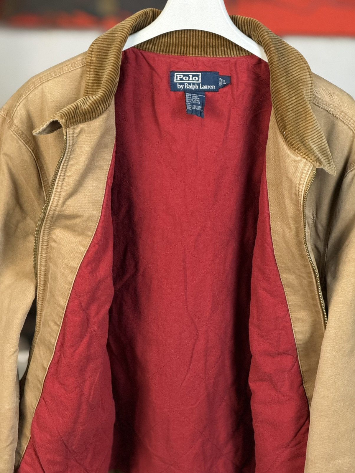 Polo Ralph Lauren Polo Polo Ralph Lauren "91-B Type" Work Jacket (1990's) Size US L / EU 52-54 / 3 - 8 Thumbnail