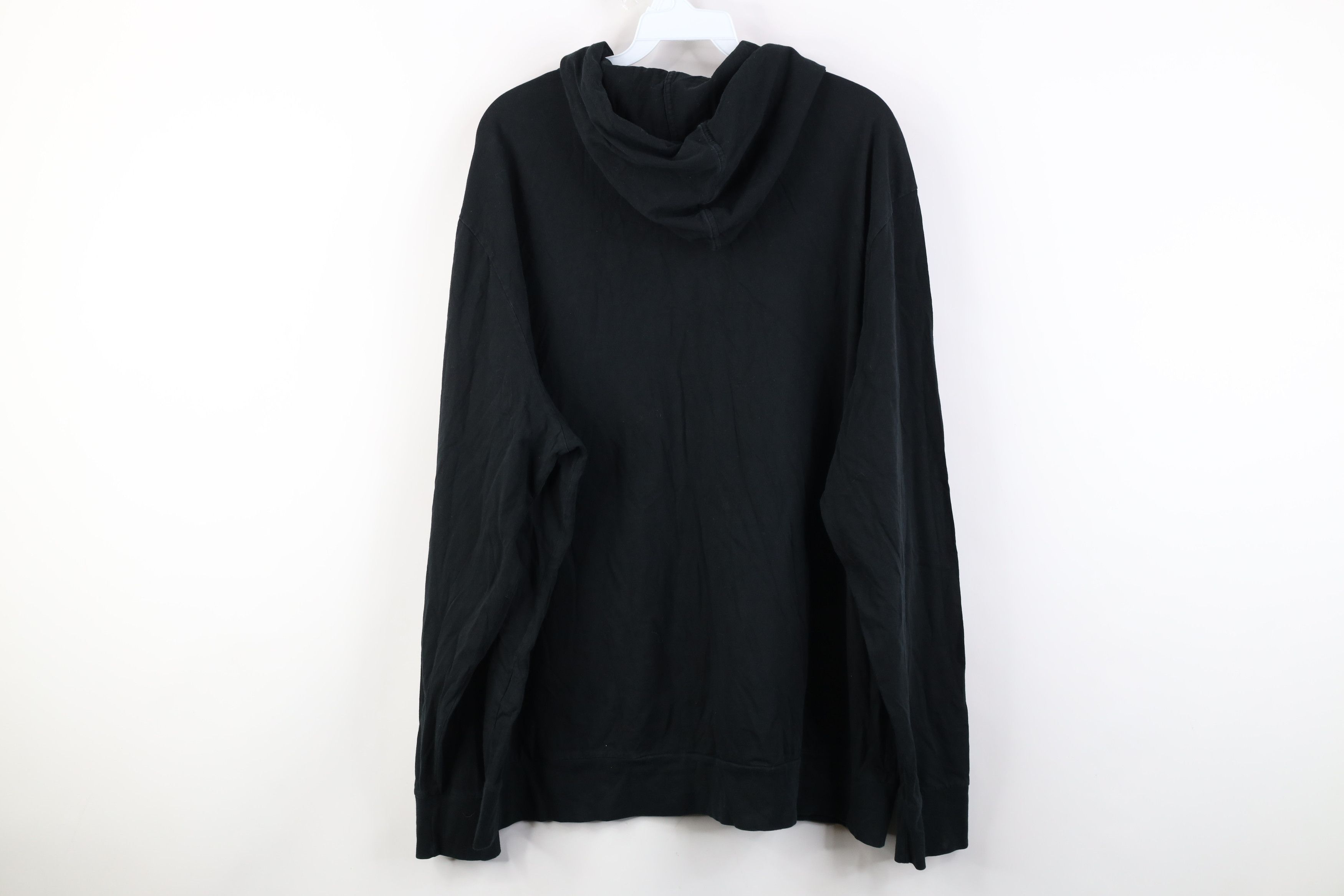 Lacoste Lacoste Croc Logo Hooded Hoodie Long Sleeve T-Shirt Black Size US XXL / EU 58 / 5 - 13 Thumbnail