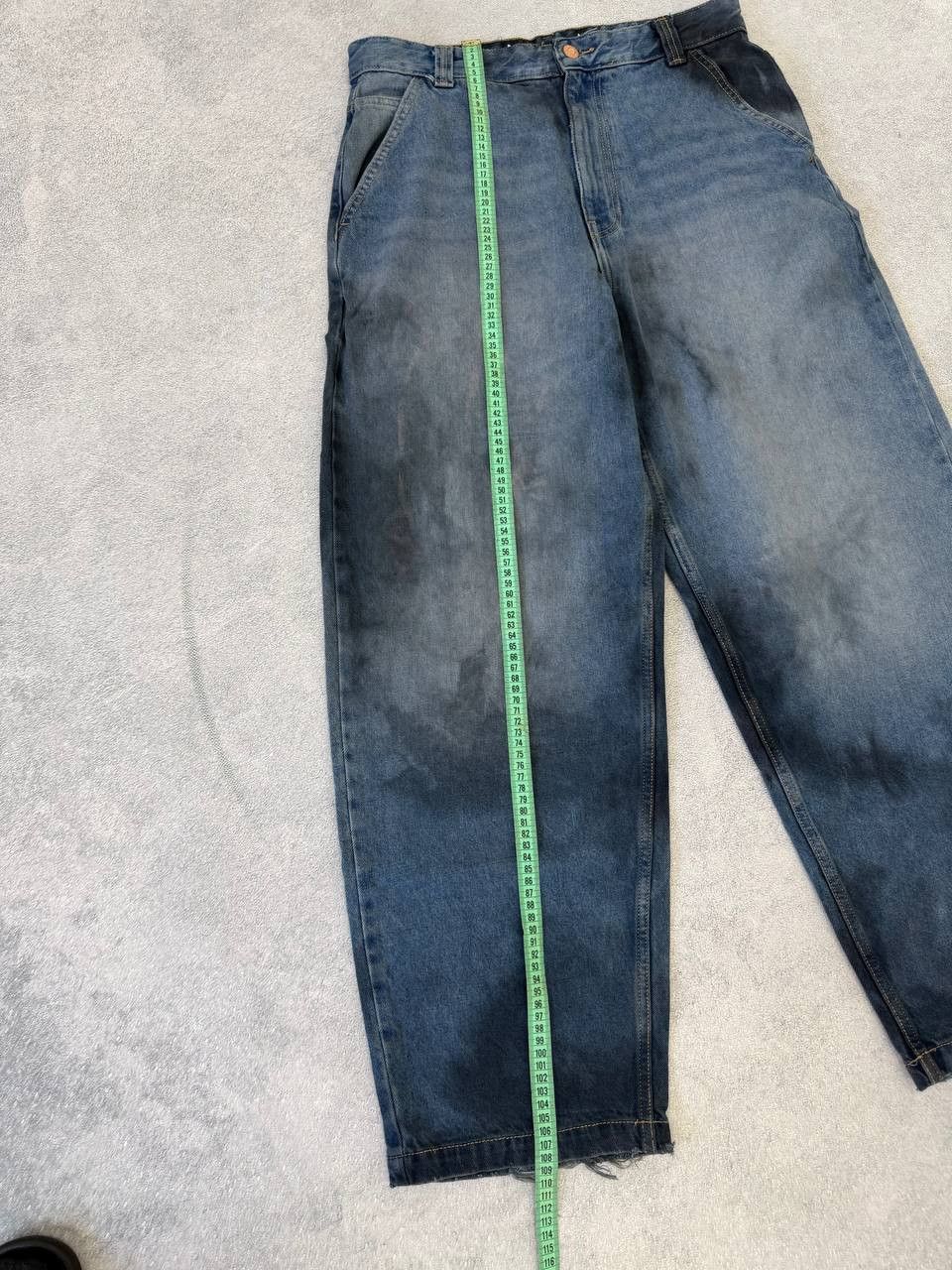 Japanese Brand Vintage tornado mart style washed baggy y2k hype Jeans Blue Size US 32 / EU 48 - 11 Thumbnail