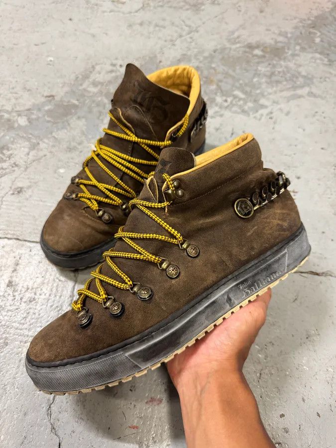 Designer × John Galliano × Vintage 2000s John Galliano Brown Mountain Daily Boots Size US 10 / EU 43 - 3 Thumbnail