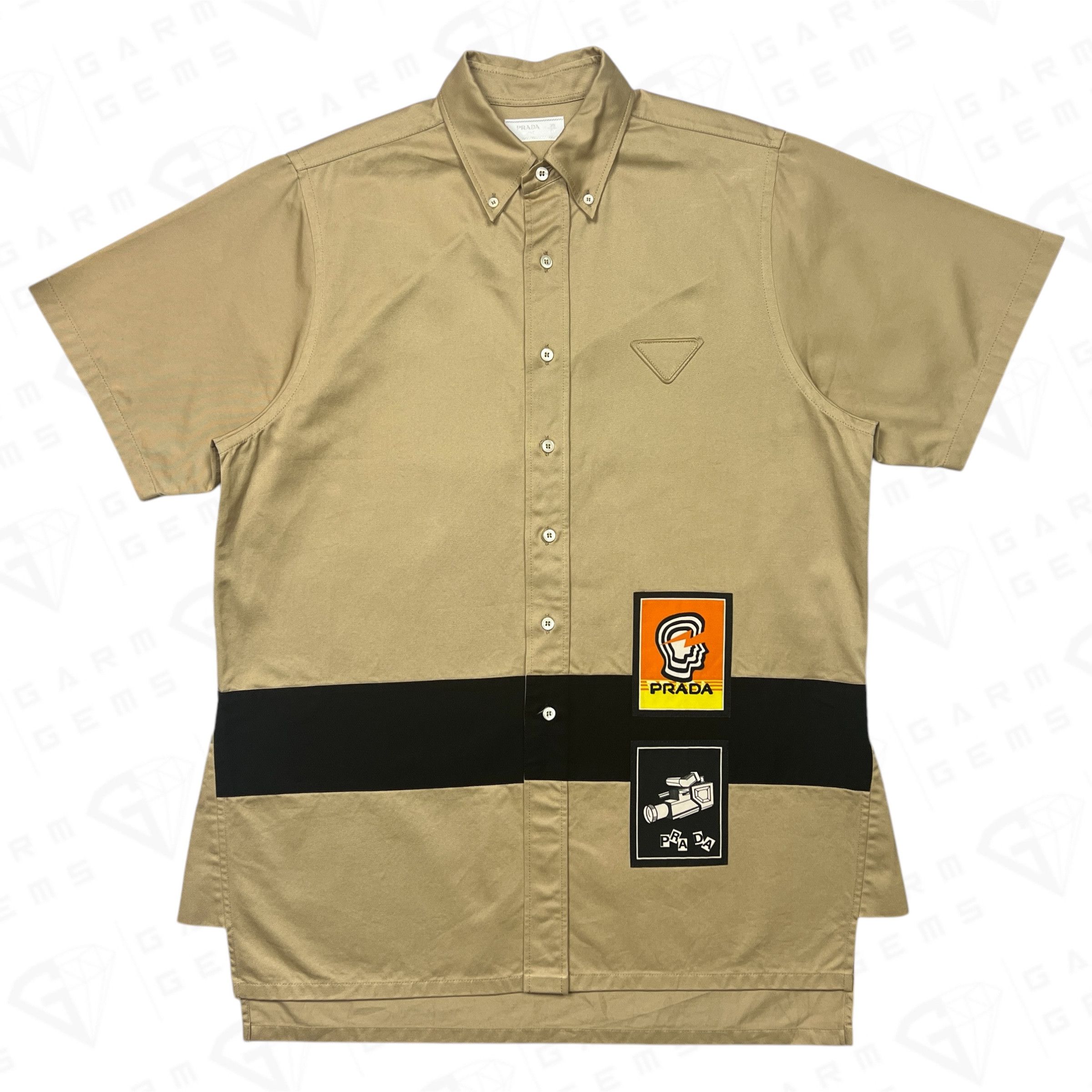 Prada Prada Logo Patches T-Shirt Size US M / EU 48-50 / 2 - 1 Thumbnail