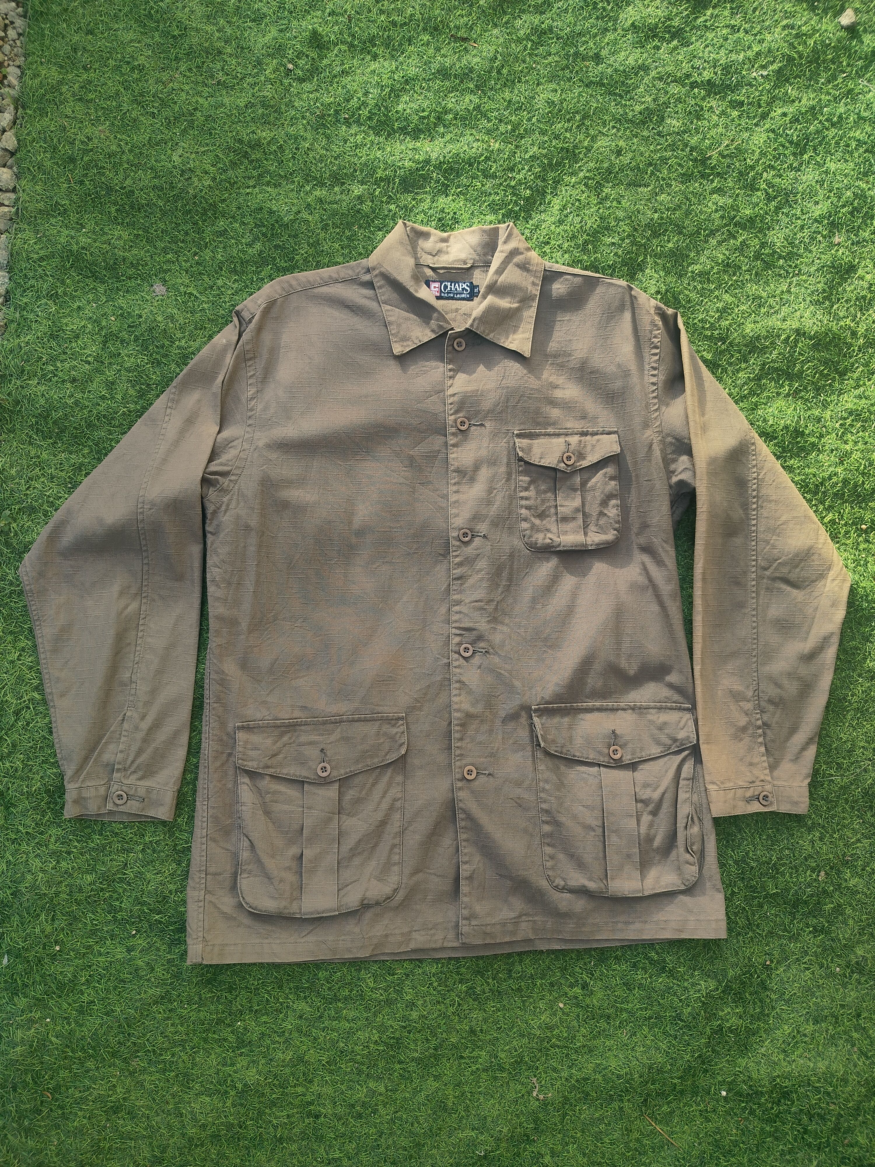 CHAP RALPH LAUREN BUTTON UP SHIRT