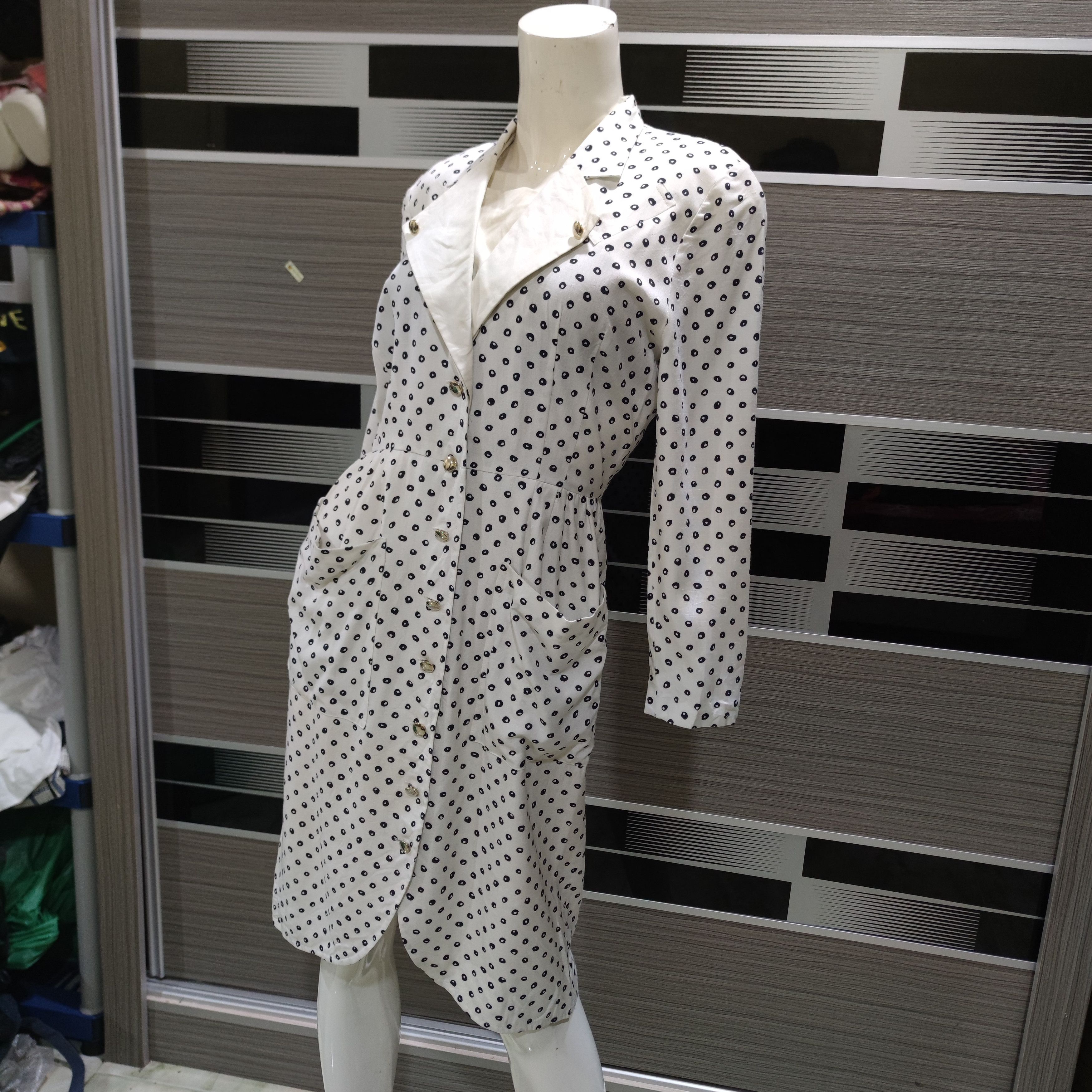 Balenciaga VINTAGE BALENCIAGA PARIS DRESS SIZE 11 Size ONE SIZE - 6 Thumbnail