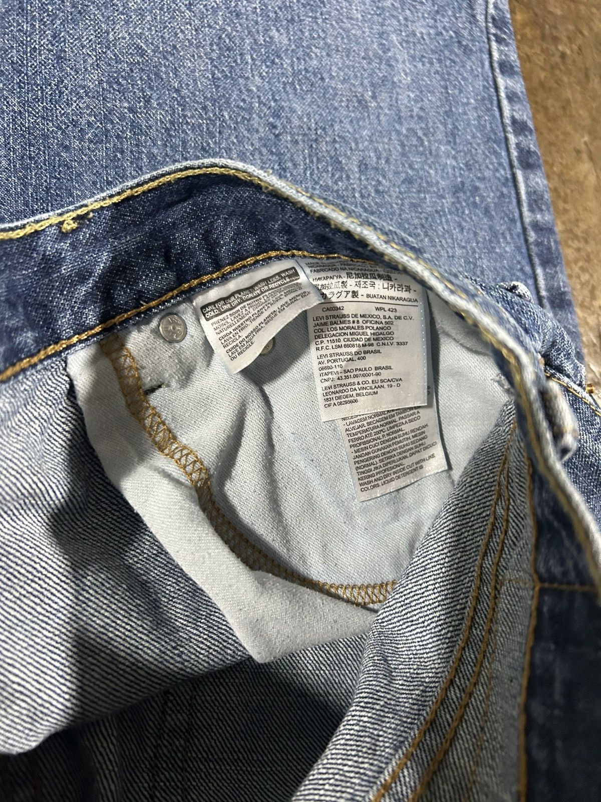 Levi's × Vintage Crazy Vintage Y2K Levi's 505 Jorts Essential Skater Shorts Size US 33 - 7 Thumbnail