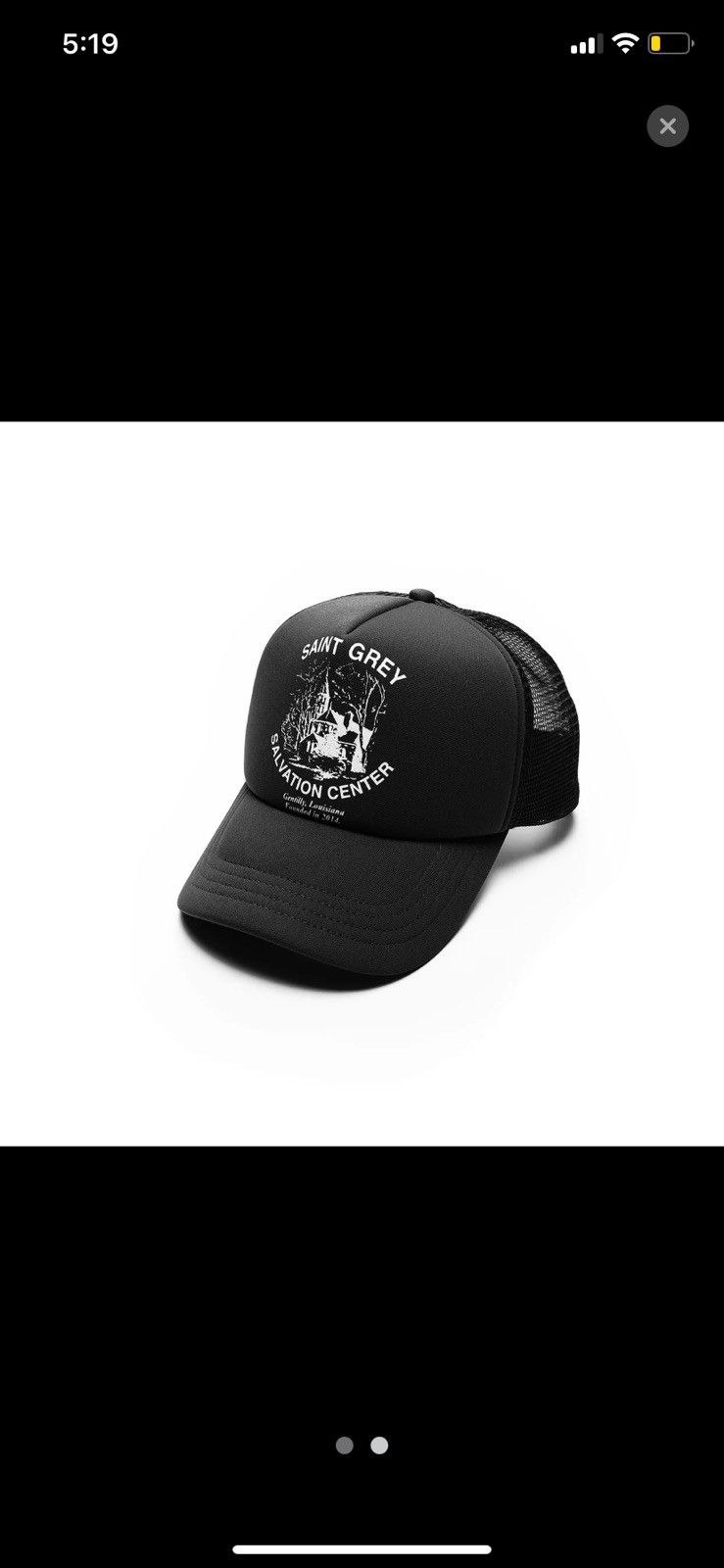 G59 Records Saint grey salvation center hat Size ONE SIZE - 1 Thumbnail