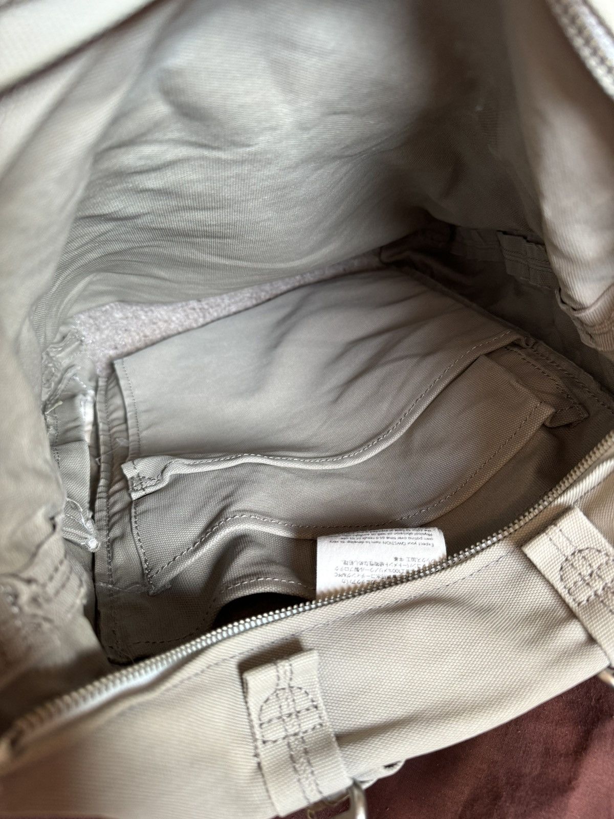 Japanese Brand × QWSTION QWSTION Bananatex laptop nylon/leather square backpack bag Size ONE SIZE - 13 Thumbnail