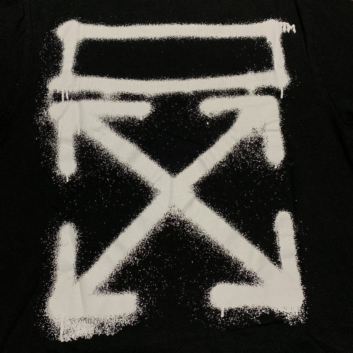 Off-White Off White Small Graffiti Arrows Black Tee Virgil Abloh Size US S / EU 44-46 / 1 - 3 Thumbnail
