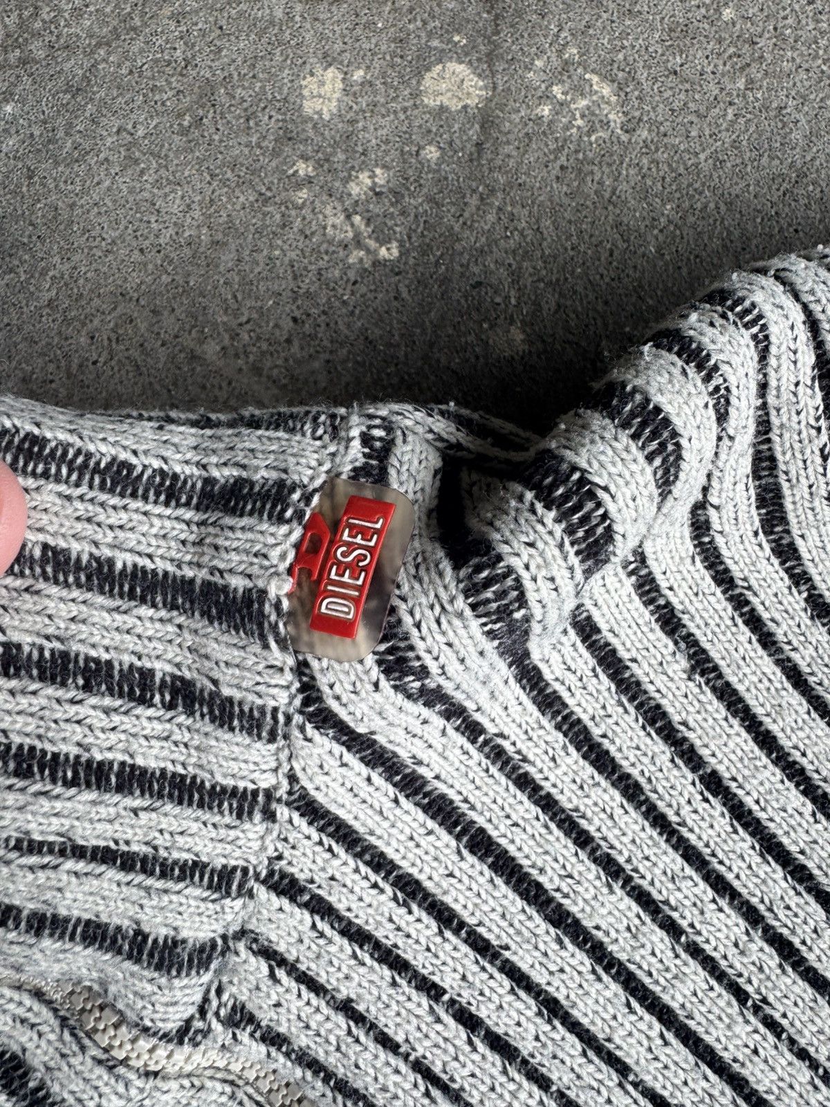 00s DOLCE & GABBANA rib sweater archive
