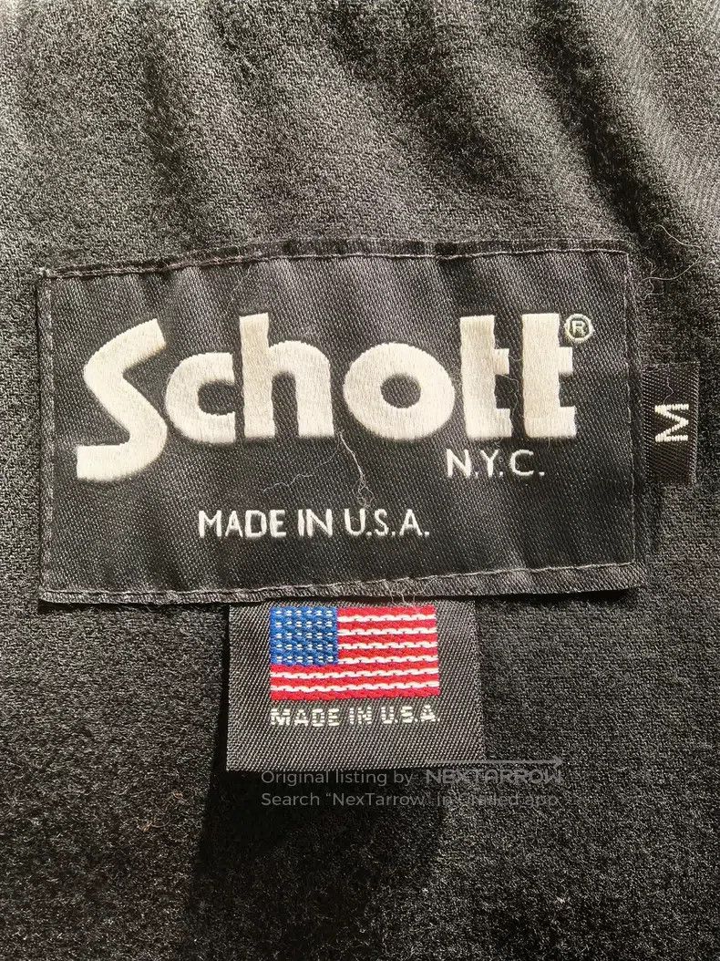 Schott Schott Genuine leather coat Size US M / EU 48-50 / 2 - 5 Thumbnail