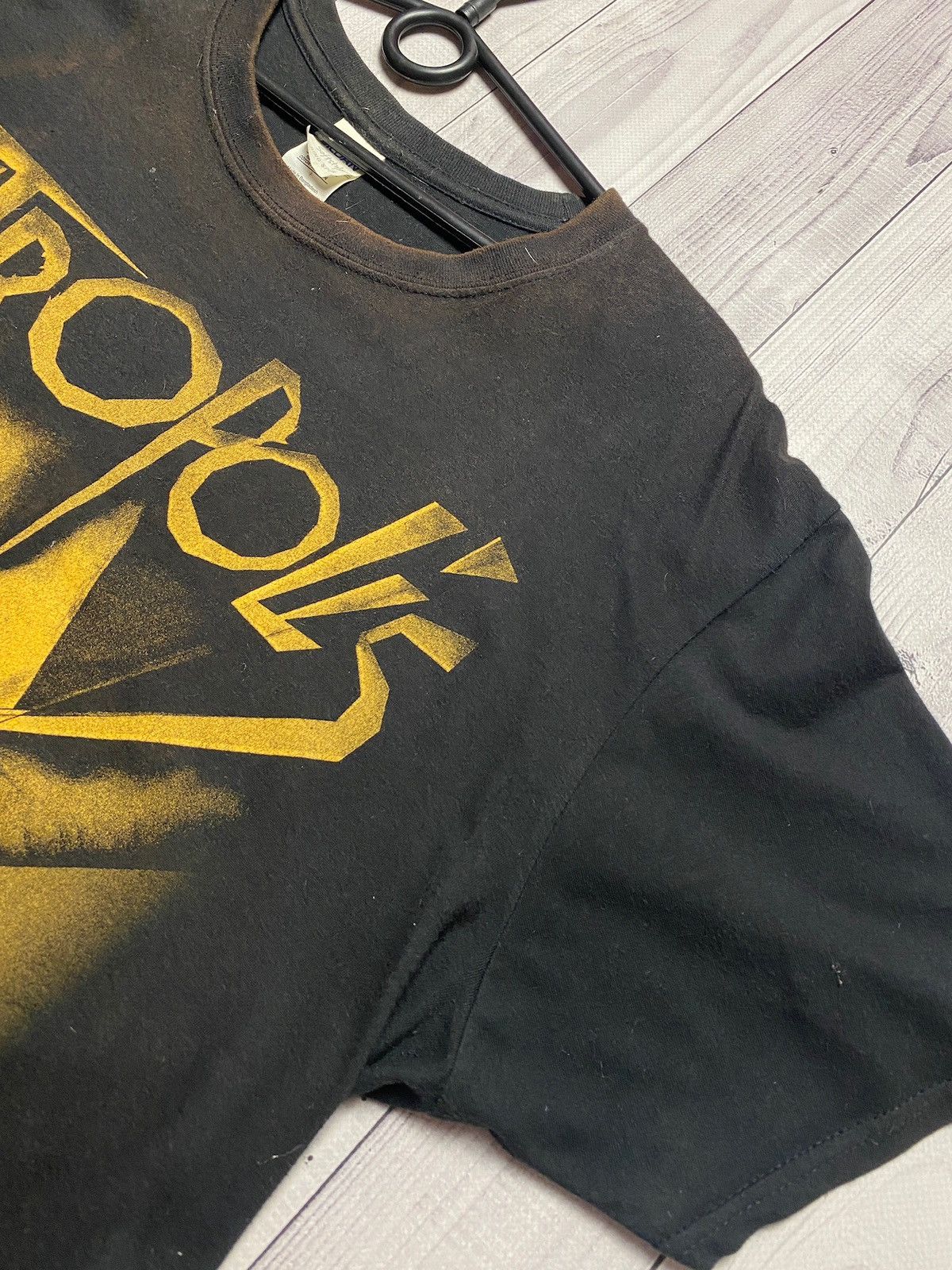 Other Metropolis Vintage T-shirt big logo distressed movie 1927 Size US L / EU 52-54 / 3 - 4 Thumbnail