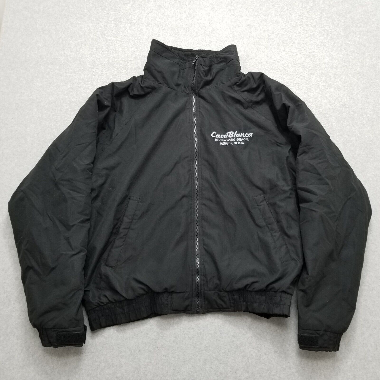Other Baru Sports Jacket Mens XL Black Full Zip Pockets Size US XL / EU 56 / 4 - 1 Thumbnail