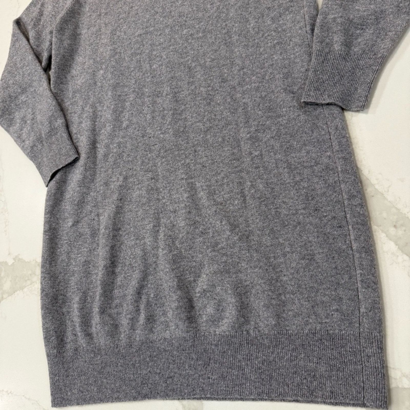 Lord & Taylor Lord & Taylor 100% Cashmere MockNeck Sweater Dress Womens M Size M / US 6-8 / IT 42-44 - 6 Thumbnail