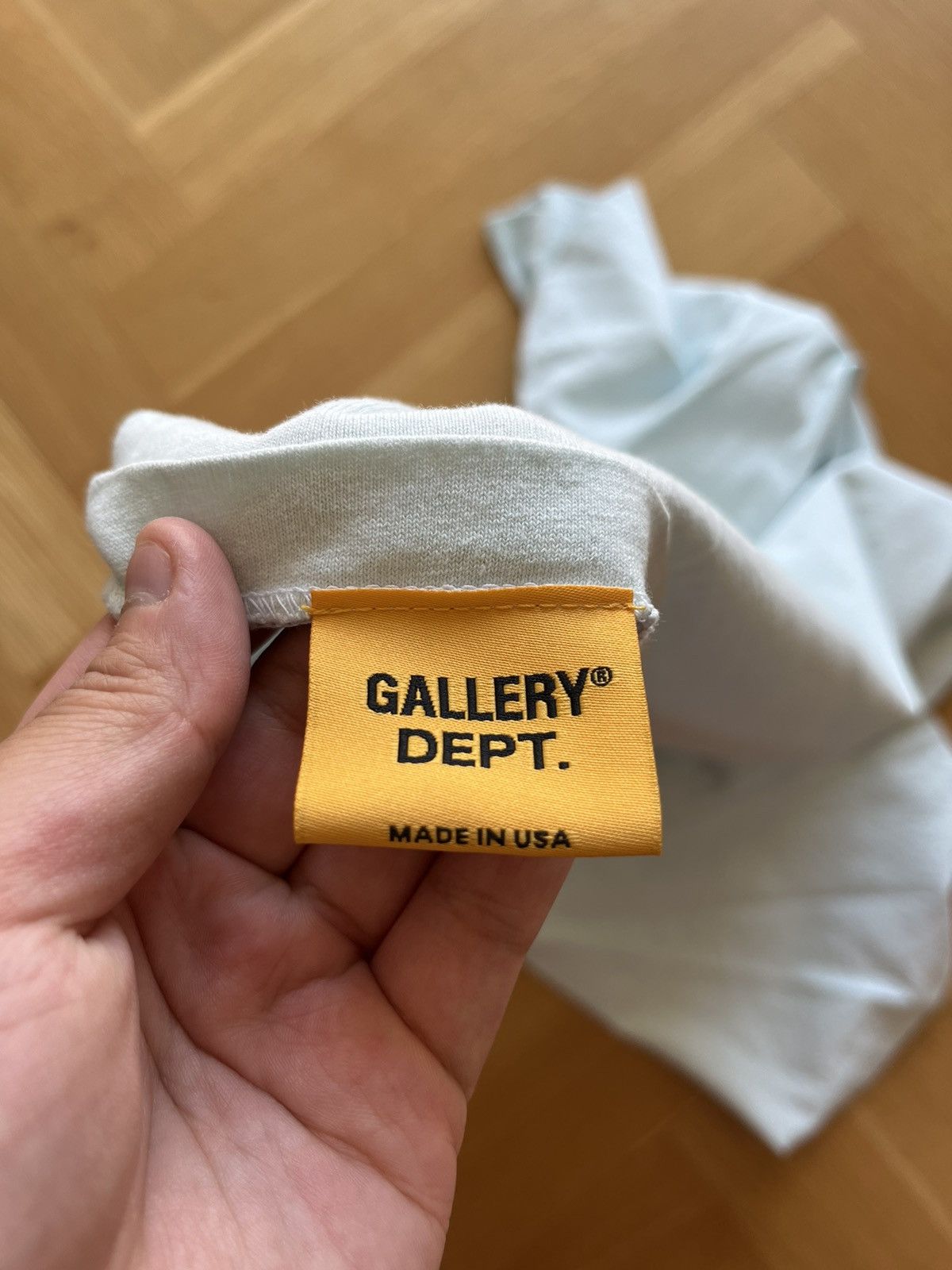 Gallery Dept. Gallery Dept Art Dept Light Blue Tee Size US M / EU 48-50 / 2 - 4 Thumbnail