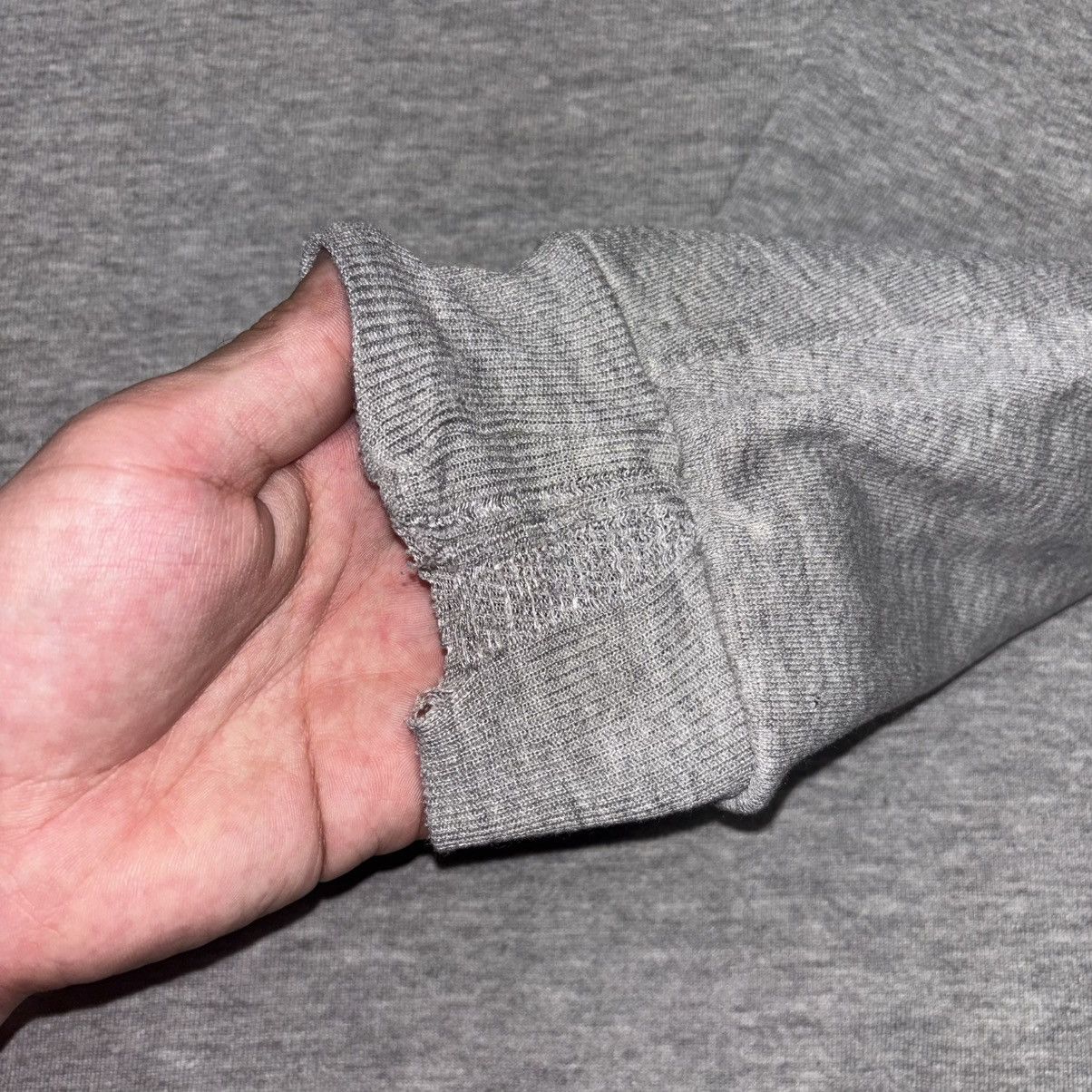 Russell Athletic Vintage Blank Crewneck Medium Russell 90s Distressed Grey Size US M / EU 48-50 / 2 - 3 Thumbnail