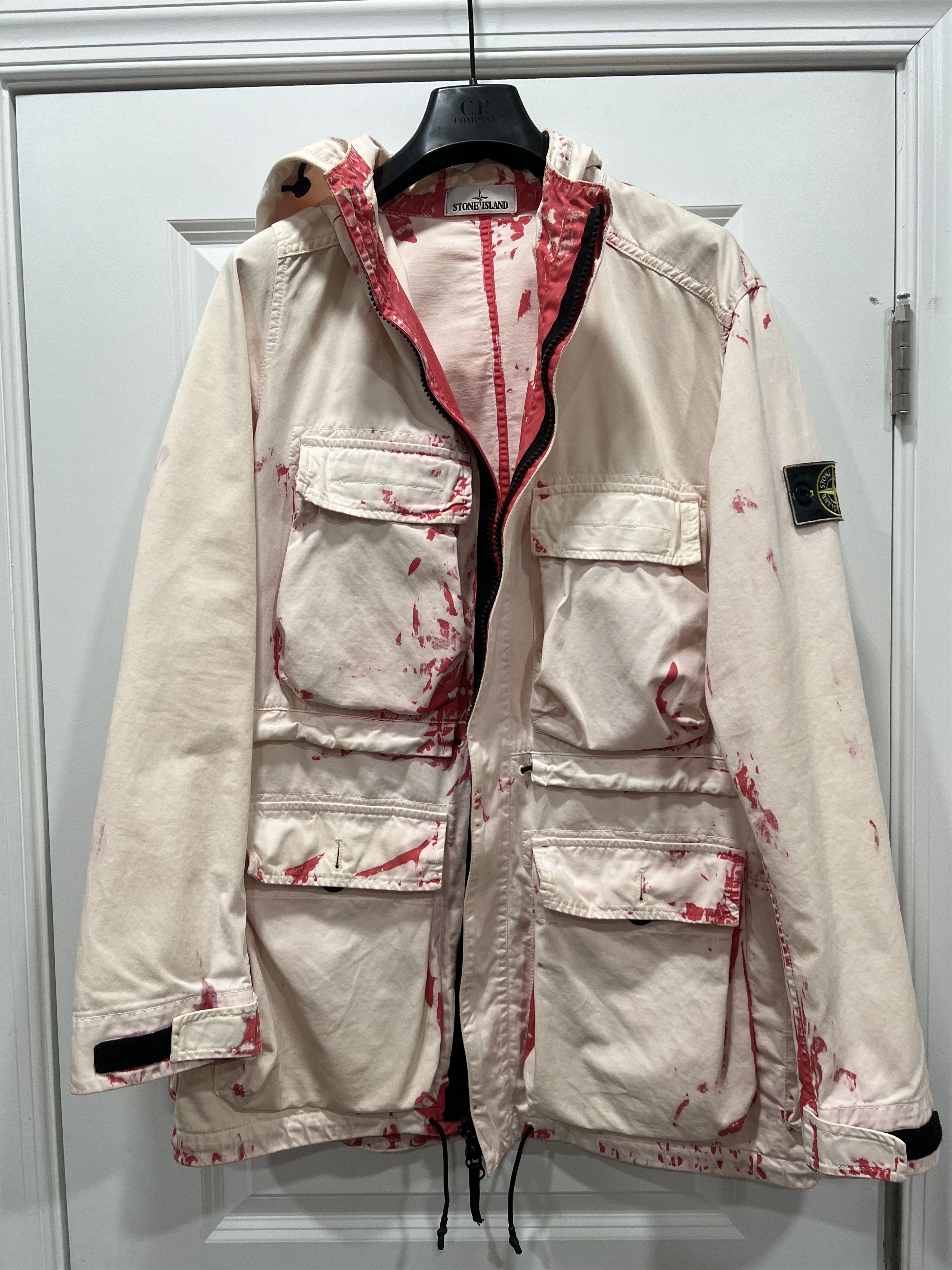 Stone Island STONE ISLAND HAND CORROSION ON RASO Size US XL / EU 56 / 4 - 7 Thumbnail
